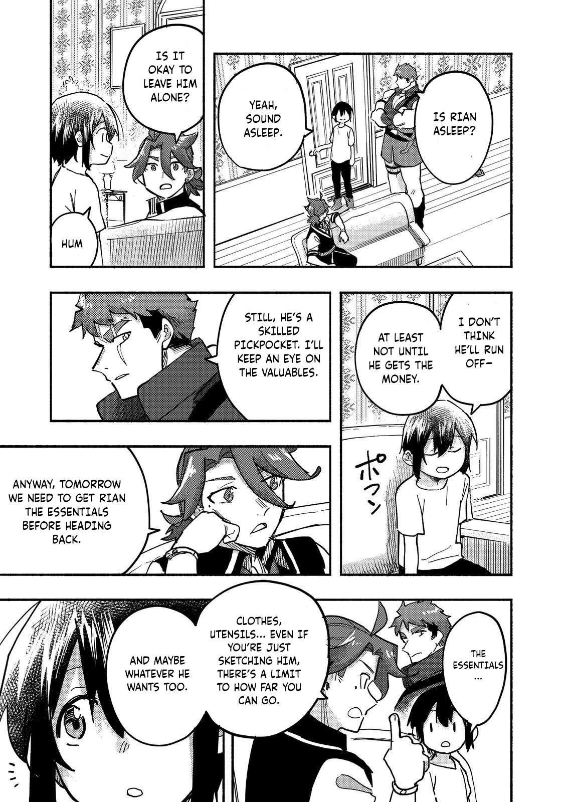 Kyou mo E ni Kaita Mochi ga Umai Chapter 26 - Page 21