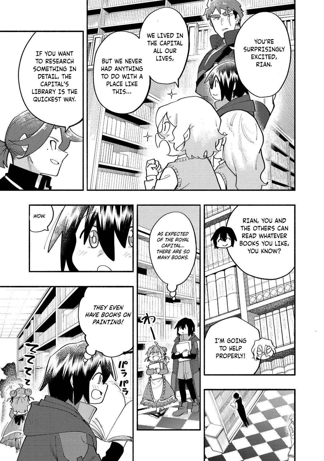 Kyou mo E ni Kaita Mochi ga Umai Chapter 36 - Page 9