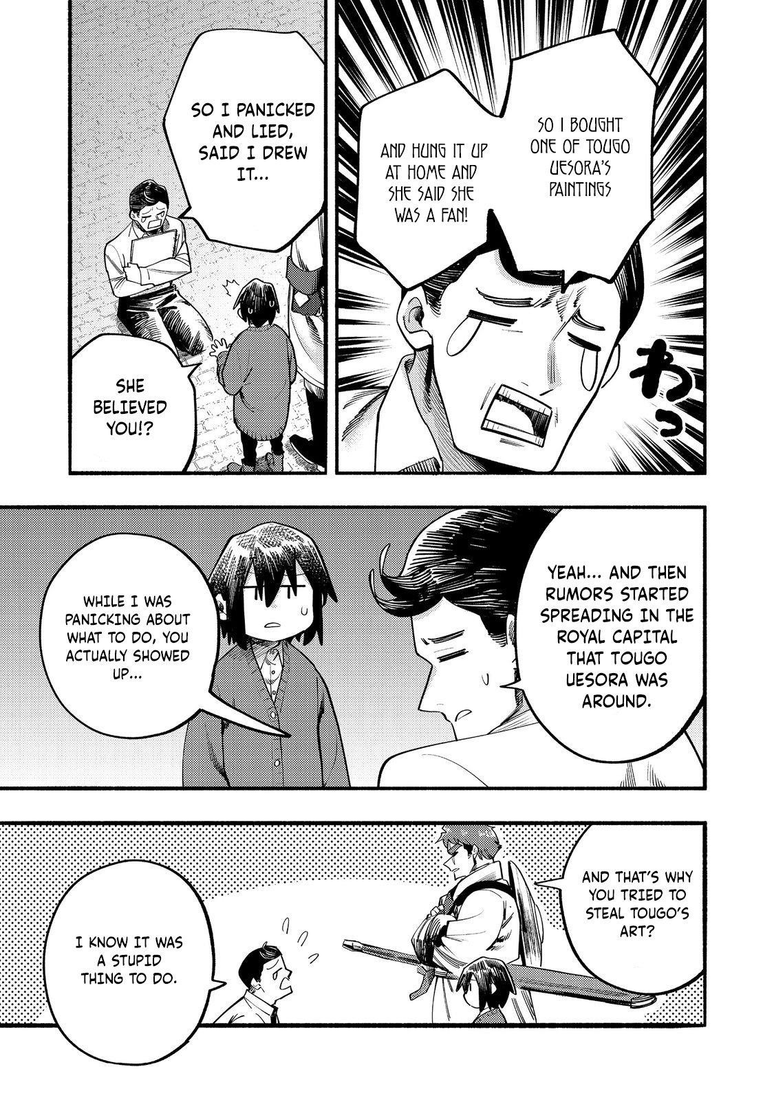 Kyou mo E ni Kaita Mochi ga Umai Chapter 39 - Page 8