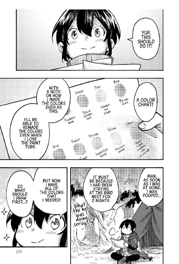 Kyou mo E ni Kaita Mochi ga Umai Chapter 4 - Page 1