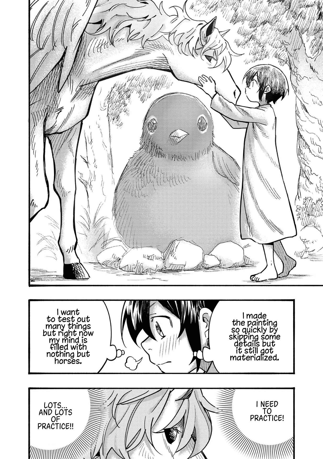 Kyou mo E ni Kaita Mochi ga Umai Chapter 4 - Page 24