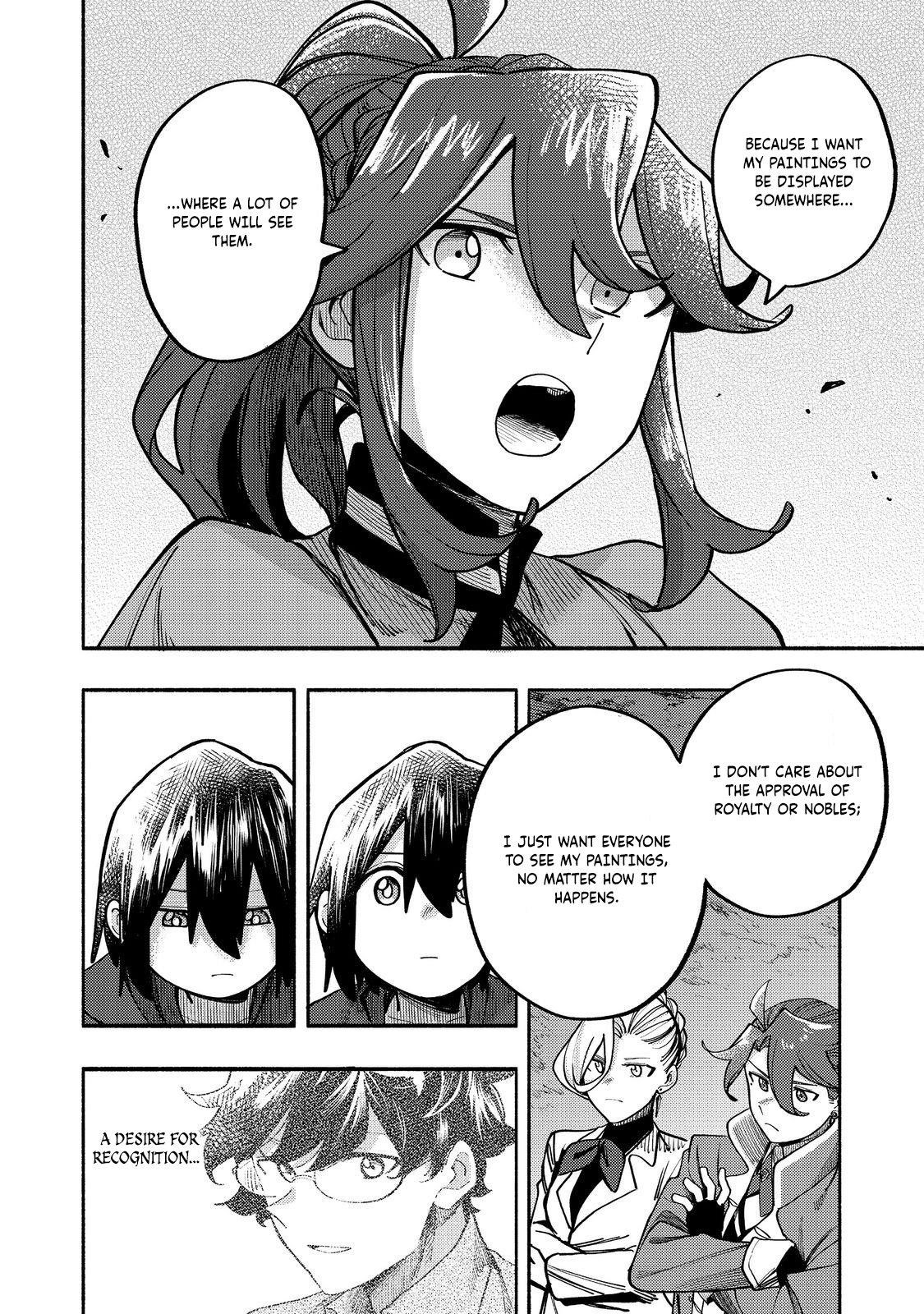 Kyou mo E ni Kaita Mochi ga Umai Chapter 40 - Page 13