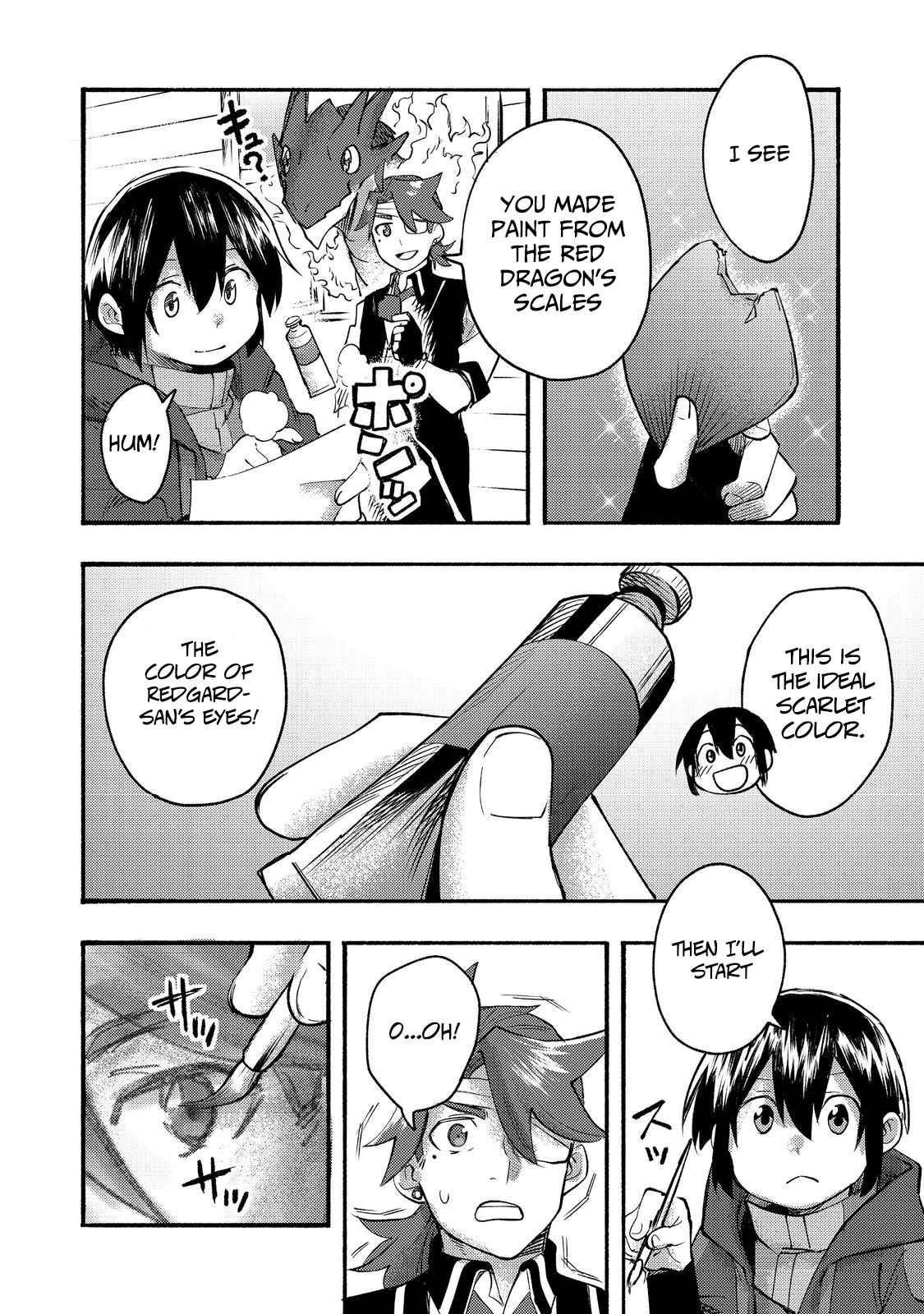 Kyou mo E ni Kaita Mochi ga Umai Chapter 8 - Page 28