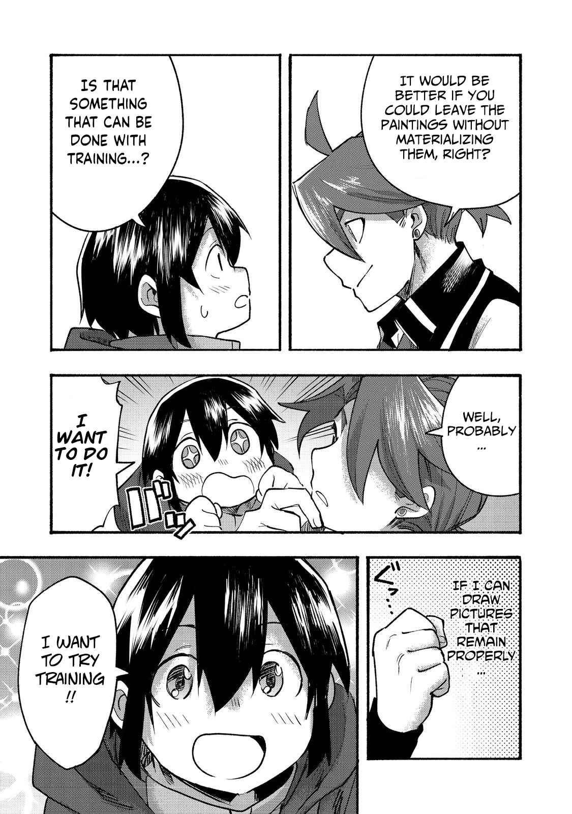 Kyou mo E ni Kaita Mochi ga Umai Chapter 9 - Page 20