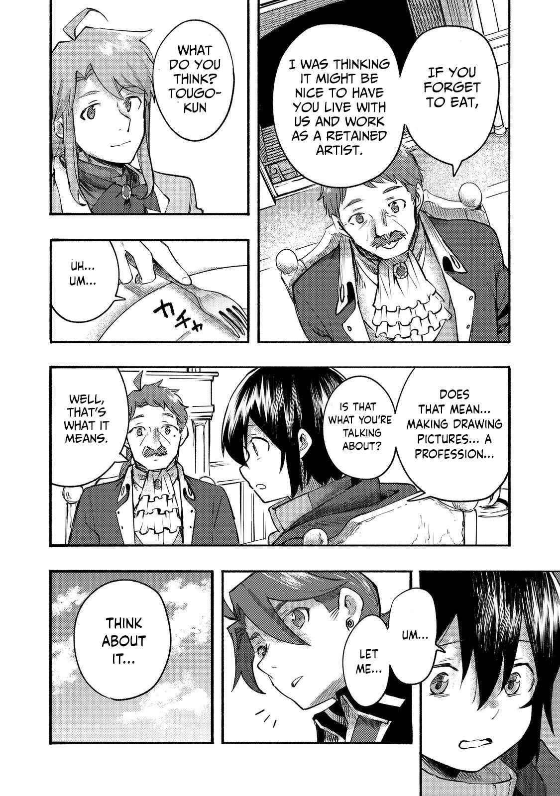 Kyou mo E ni Kaita Mochi ga Umai Chapter 9 - Page 7