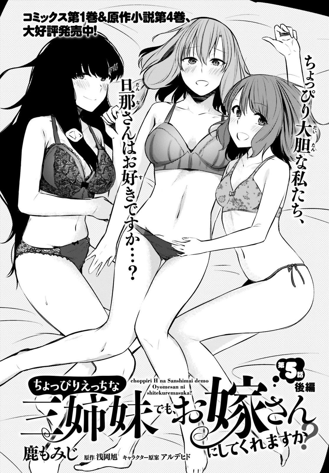 Could You Turn Three Perverted Sisters Into Fine Brides? Chapter 5.5 - Page 3