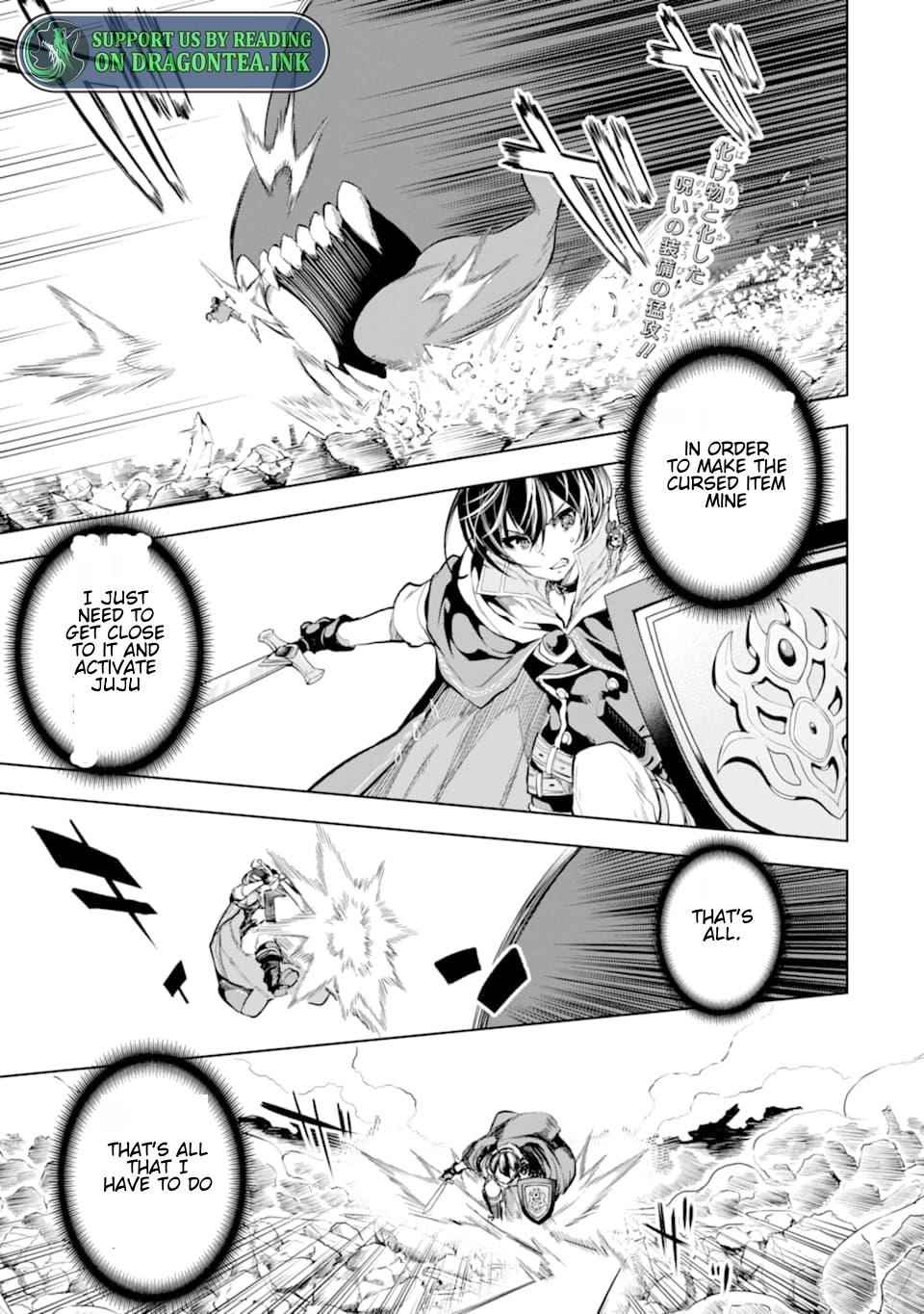 Even the Strongest Swordsman with Zero Equipment Slots Can Equip 9999 Cursed Equipment Chapter 14.1 - Page 1