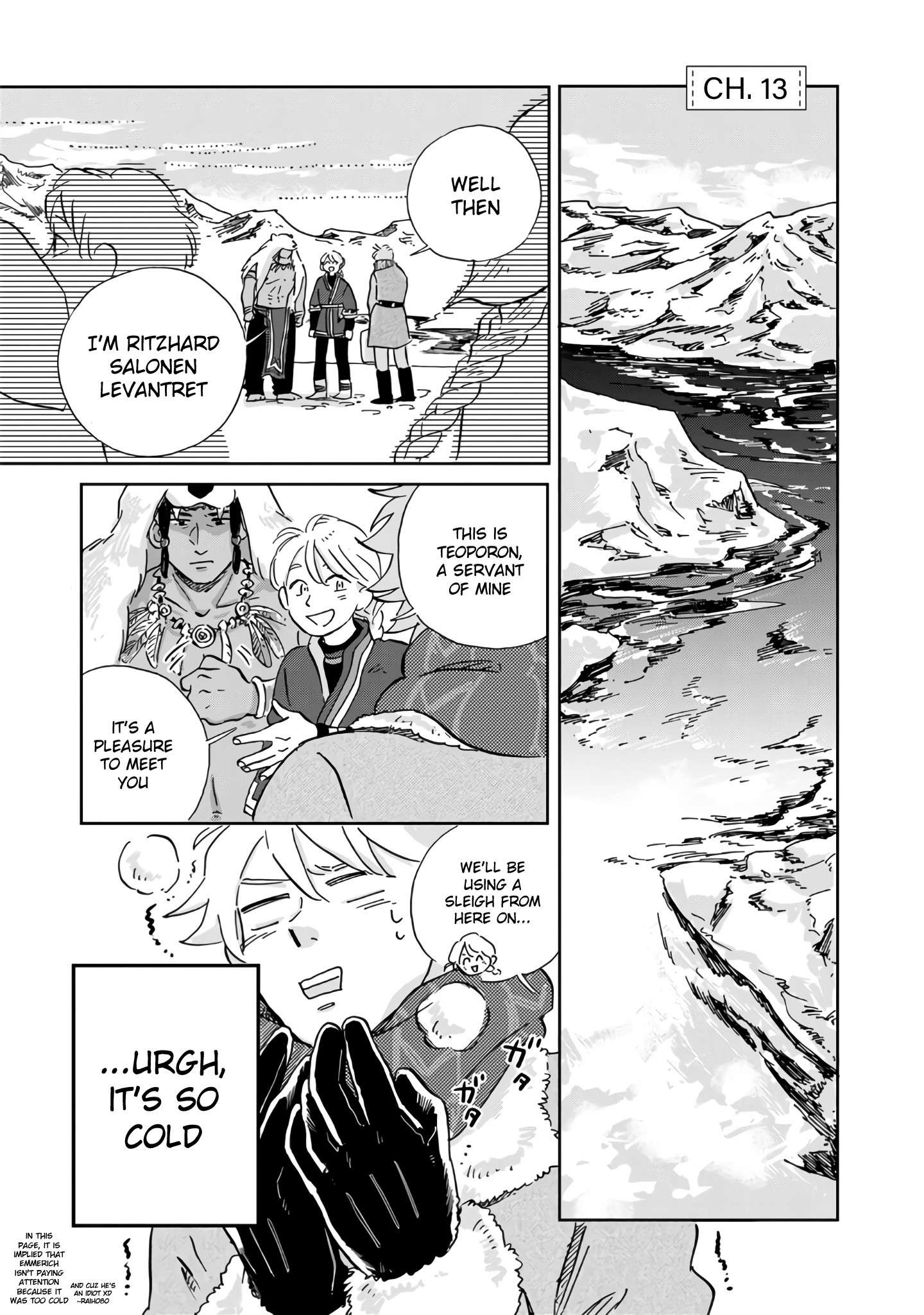 The Snow Country Hunting Life of the Northern Nobleman and the Raptor Wife Chapter 13 - Page 2