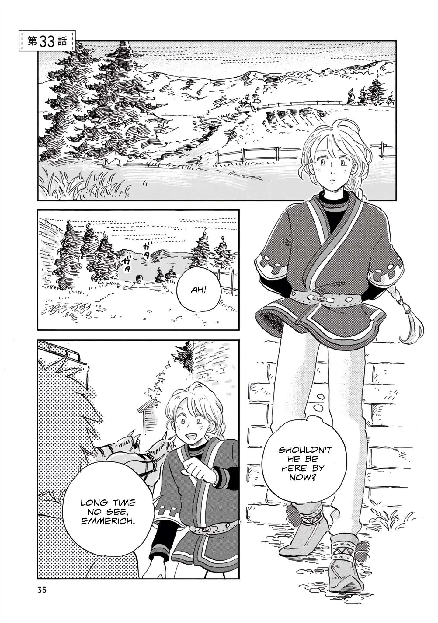 The Snow Country Hunting Life of the Northern Nobleman and the Raptor Wife Chapter 33 - Page 1