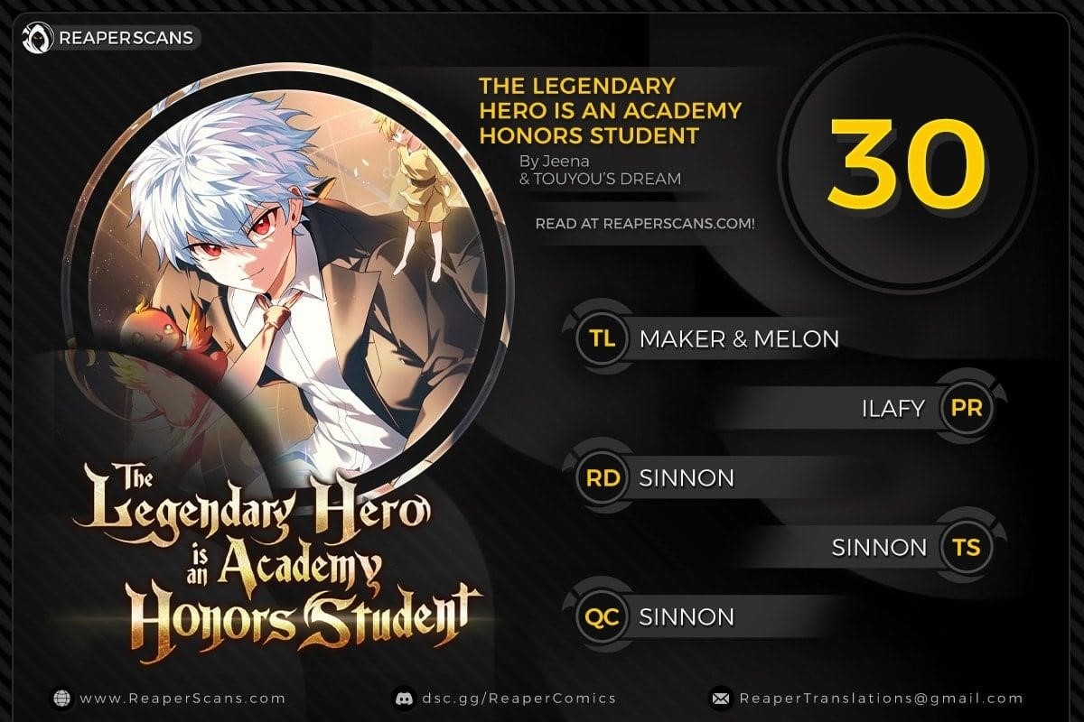 Legendary Hero Is an Academy Honors Student Chapter 30 - Page 1