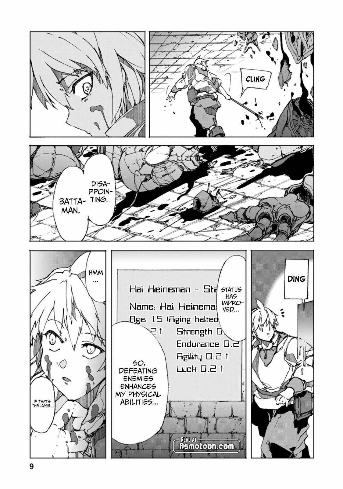 After 100,000 Years of Training in a Super Difficult Dungeon, I Became the World’s Strongest ~The Weakest Incompetent Gains the Upper Hand~ Chapter 5 - Page 9