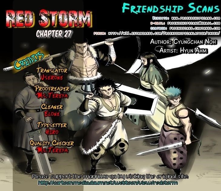 Red storm Chapter 27 - Page 1