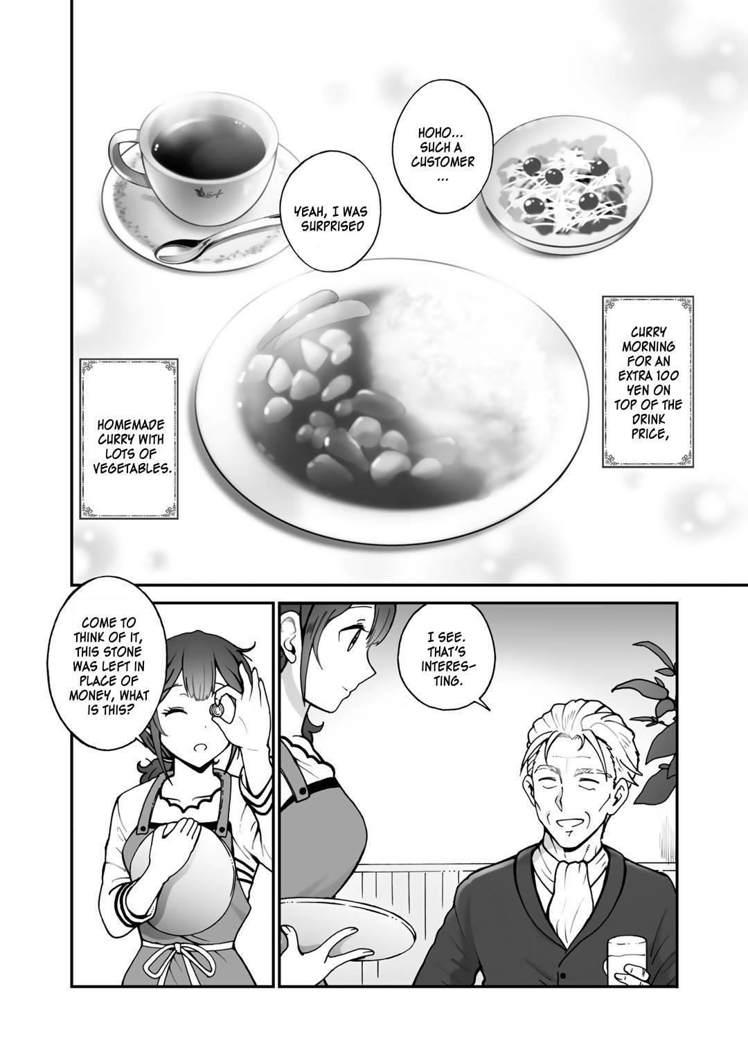 Café Au Lait Wa Elixir: Kissaten No Jouren Kyaku Ga Sekai O Sukuu. Douyara Watashi Wa Renkinjutsushi Rashii Chapter 1 - Page 23