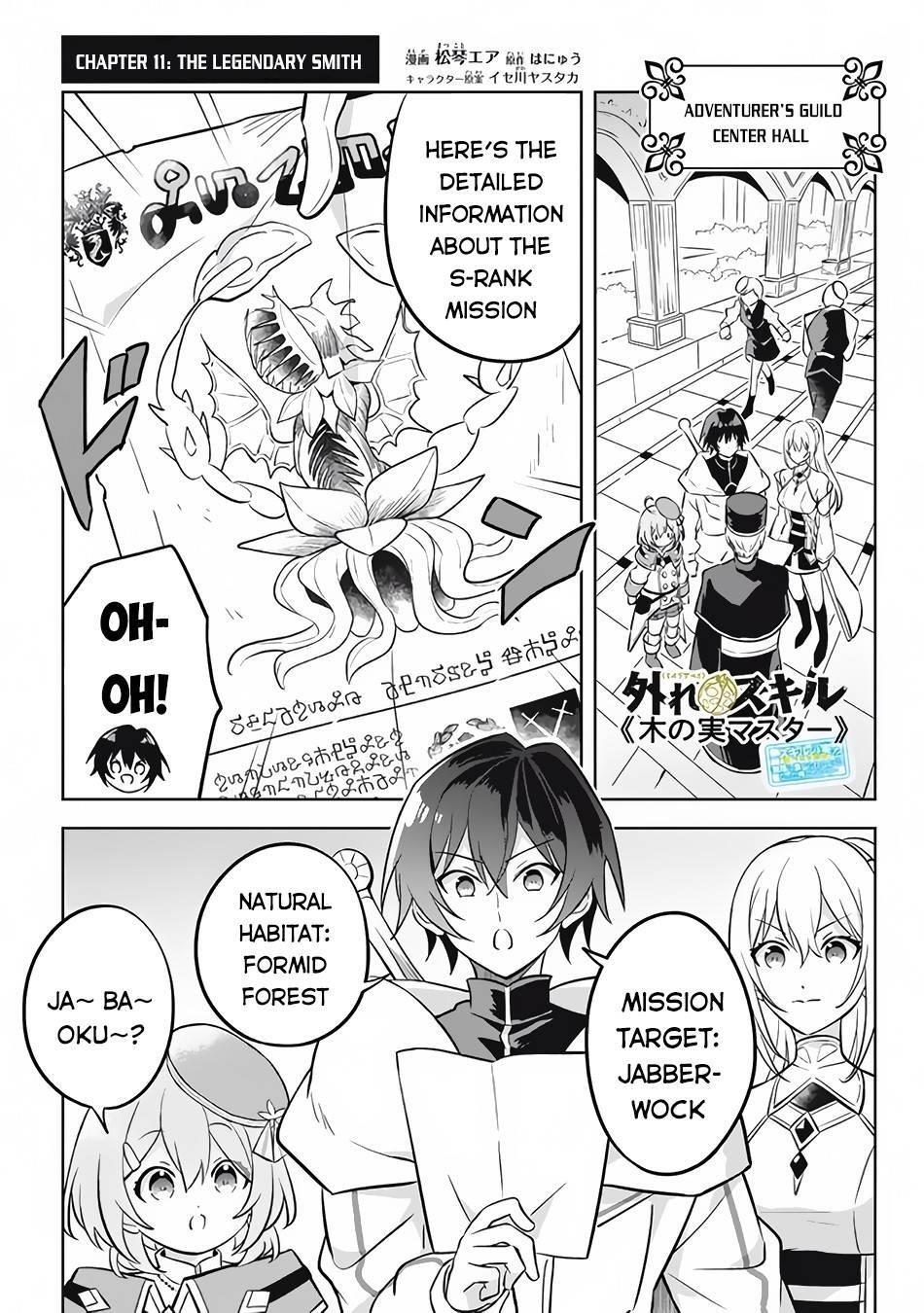 Hazure Sukiru “konomi Masuta” ~ Sukiru No Mi (tabetara Shinu) O Mugen Ni Tabe Rareru Yo Ni Natta Kudan Chapter 11.1 - Page 1