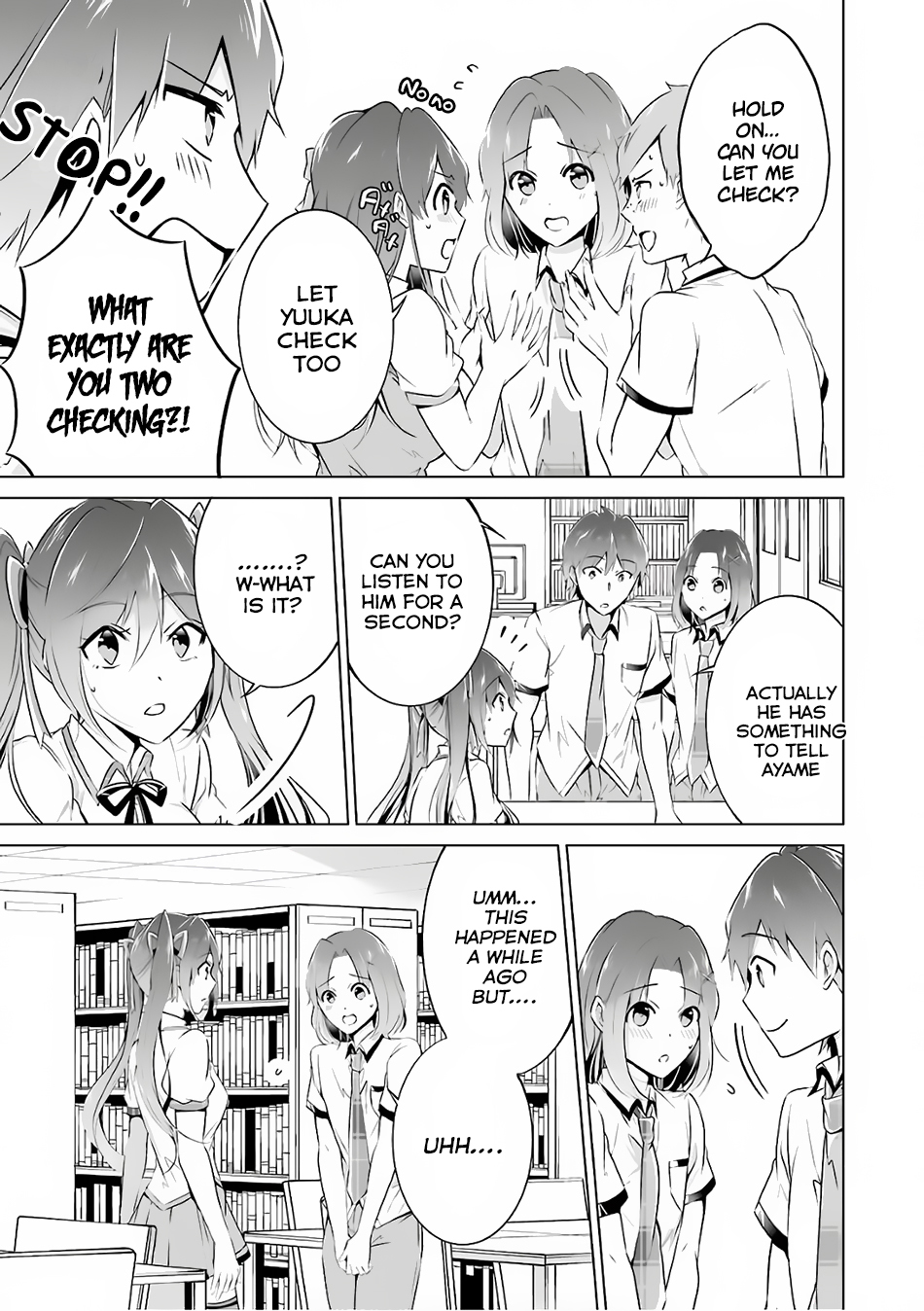 Real no Heroine wa Irimasen! Chapter 29 - Page 8