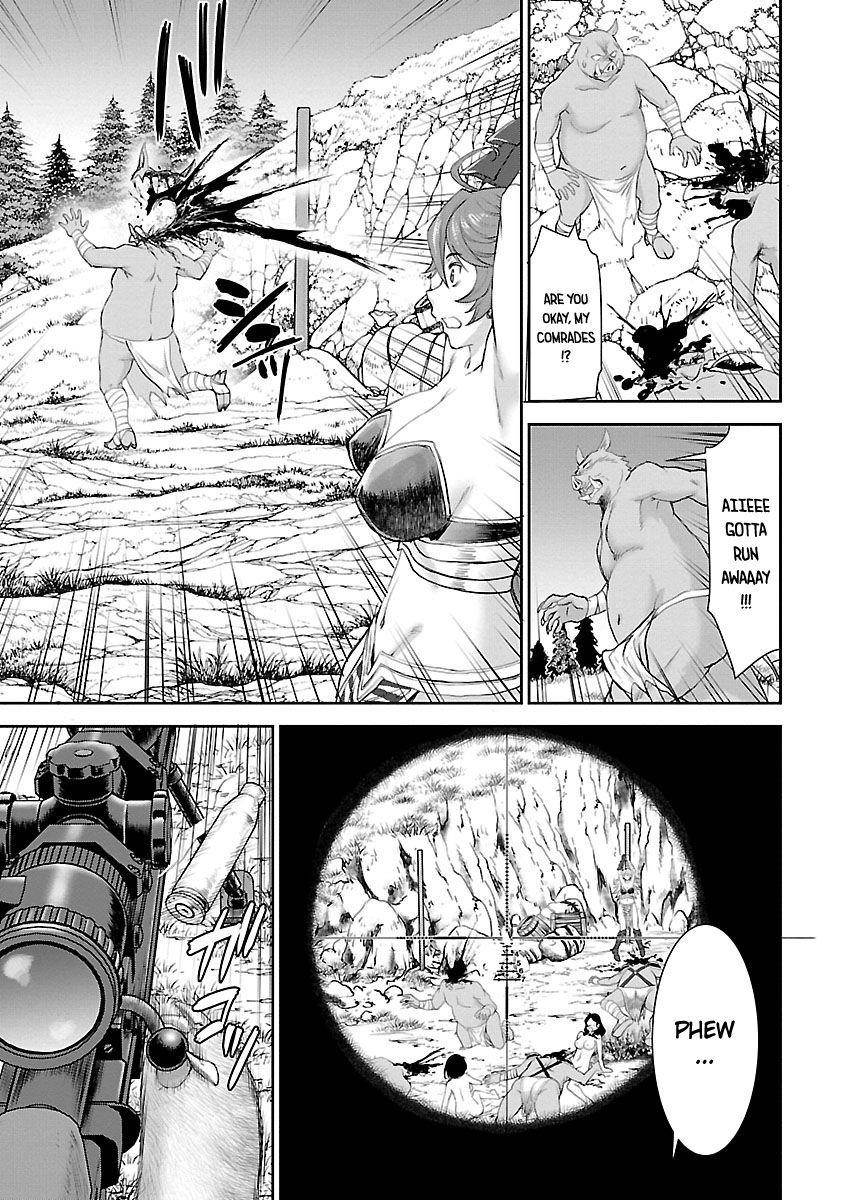 Isekai Sniper wa Onna Senshi no Mofumofu Aigan Doubutsu Chapter 1 - Page 36