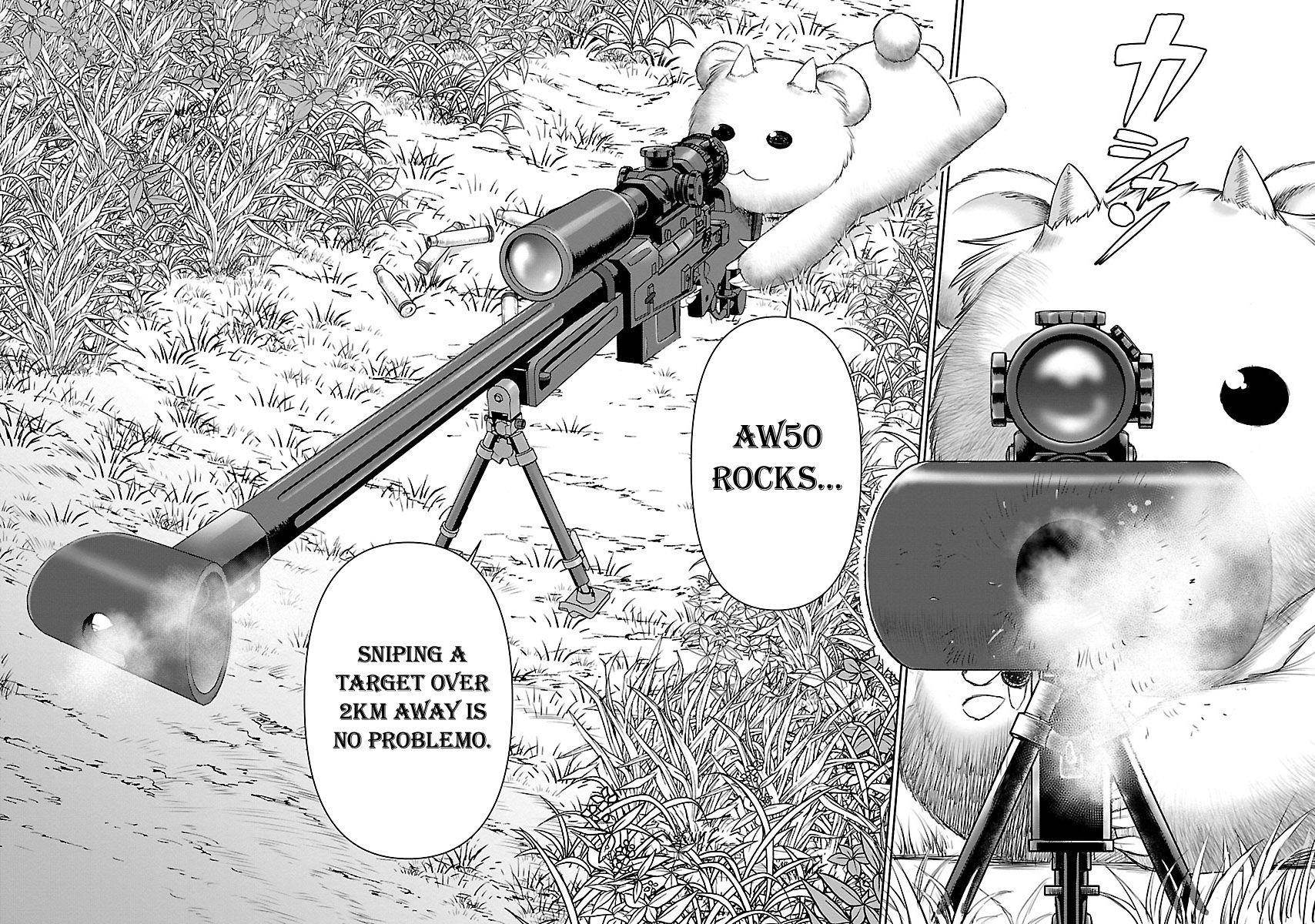 Isekai Sniper wa Onna Senshi no Mofumofu Aigan Doubutsu Chapter 1 - Page 37