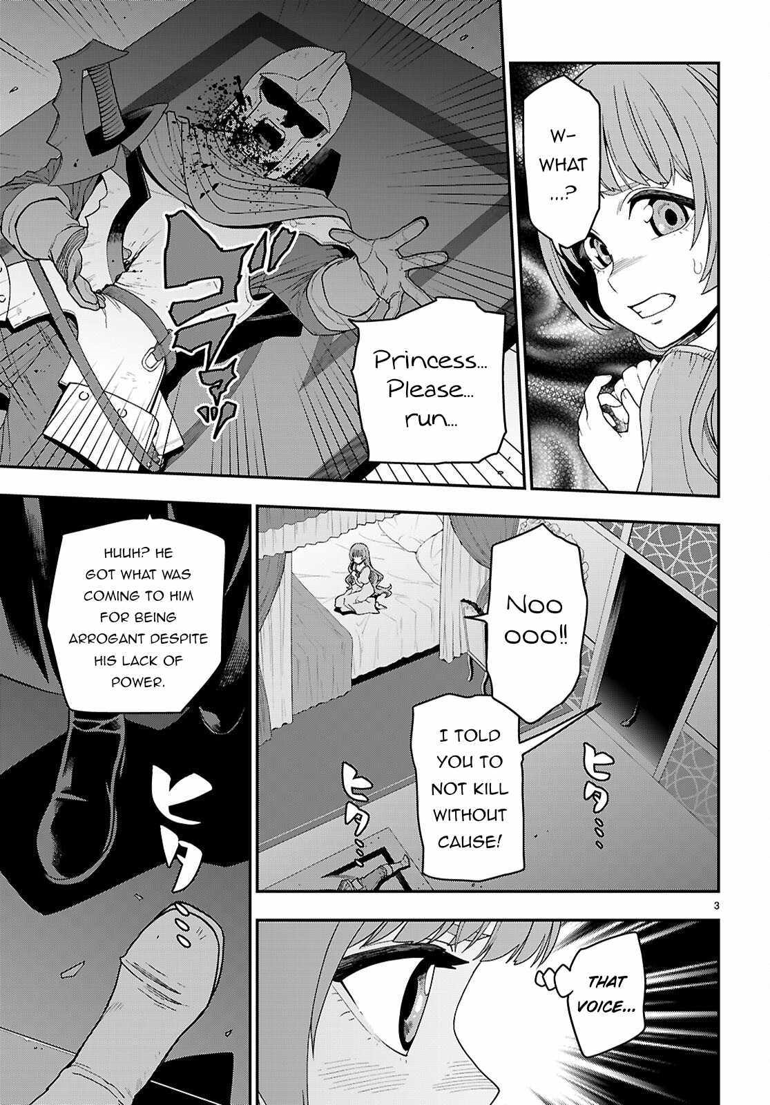 Konjiki No Moji Tsukai – Yuusha Yonin Ni Makikomareta Unique Cheat Chapter 111 - Page 3