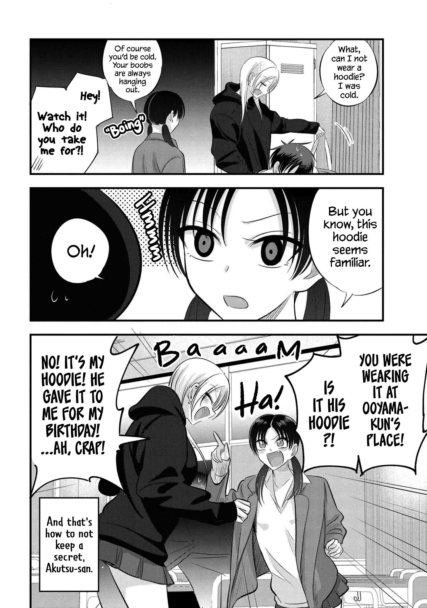 Please Go Home, Akutsu-San! Chapter 130 - Page 2