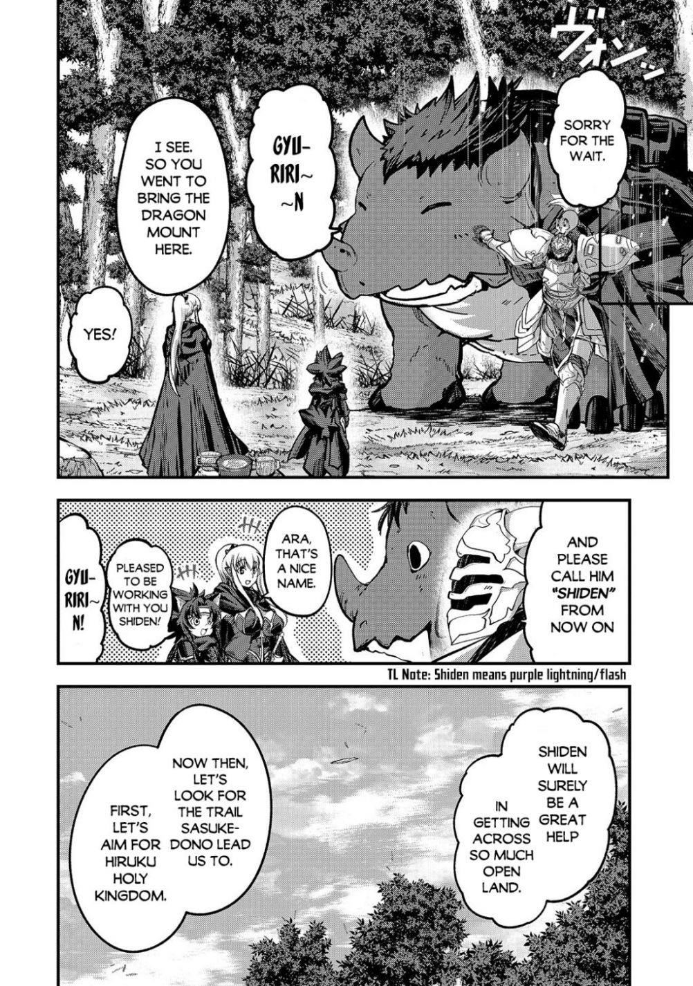 Gaikotsu Kishi-Sama, Tadaima Isekai E Odekake-Chuu Chapter 36 - Page 27