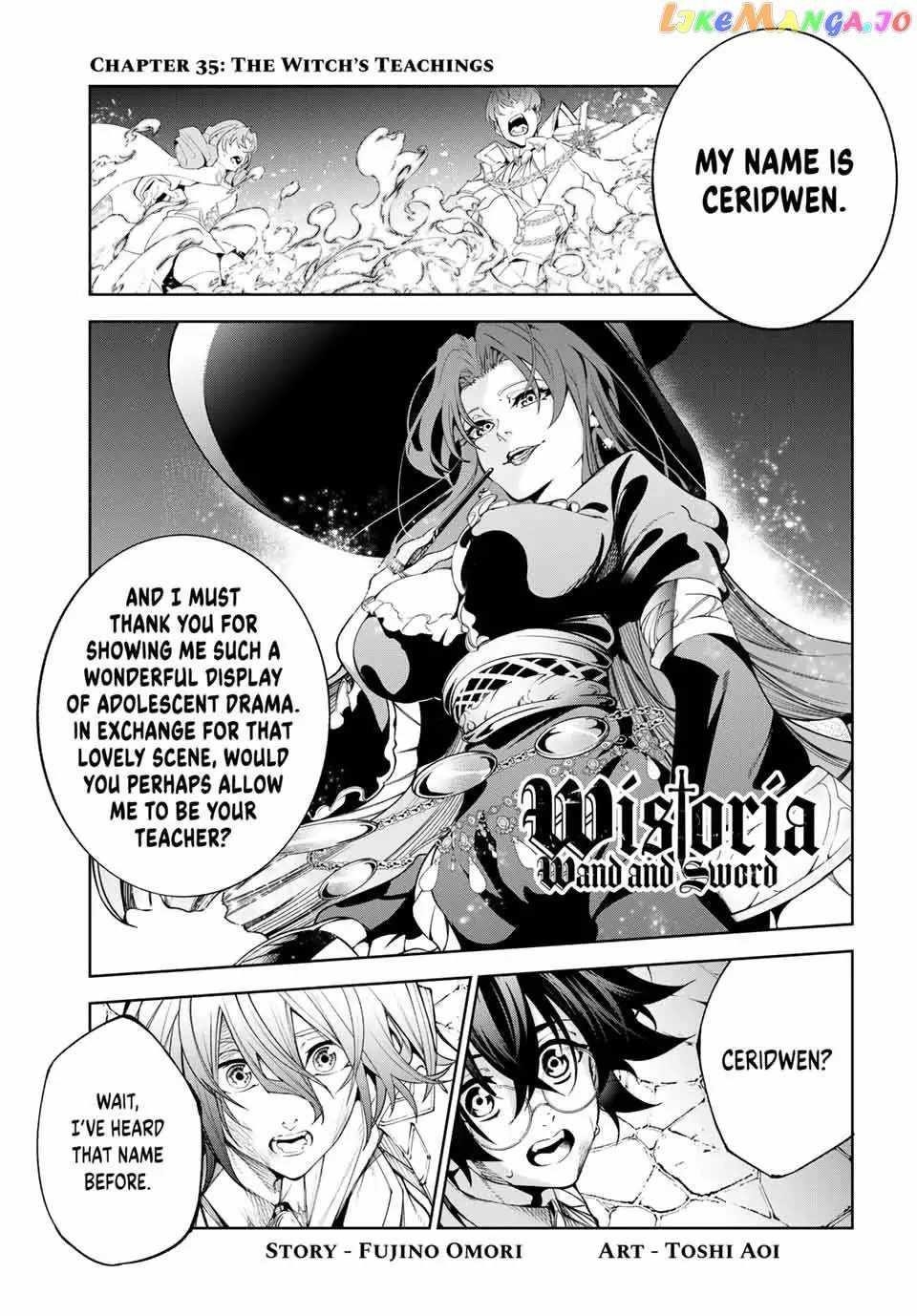 Wistoria’s Wand and Sword Chapter 35 - Page 1