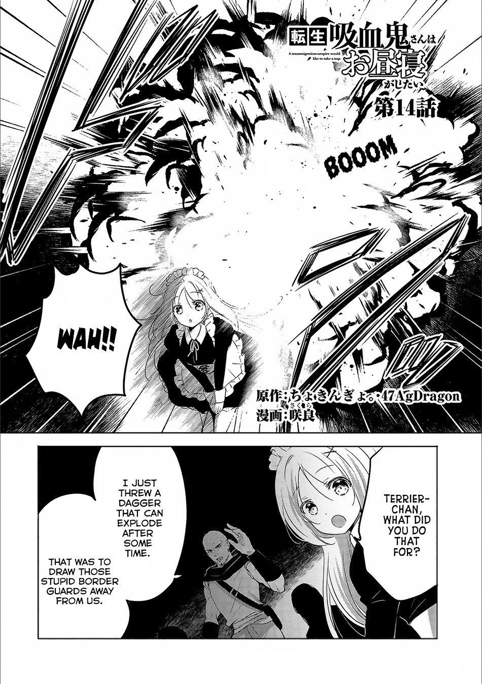 Tensei Kyuuketsuki-San Wa Ohirune Ga Shitai Chapter 14 - Page 2