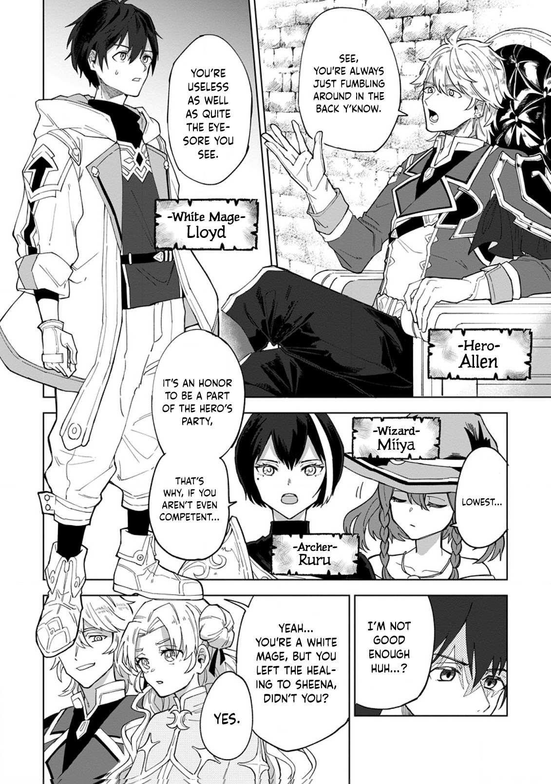 The White Mage Who Was Banished From the Hero’s Party Is Picked up by an S Rank Adventurer ~ This White Mage Is Too Out of the Ordinary! Chapter 1 - Page 2