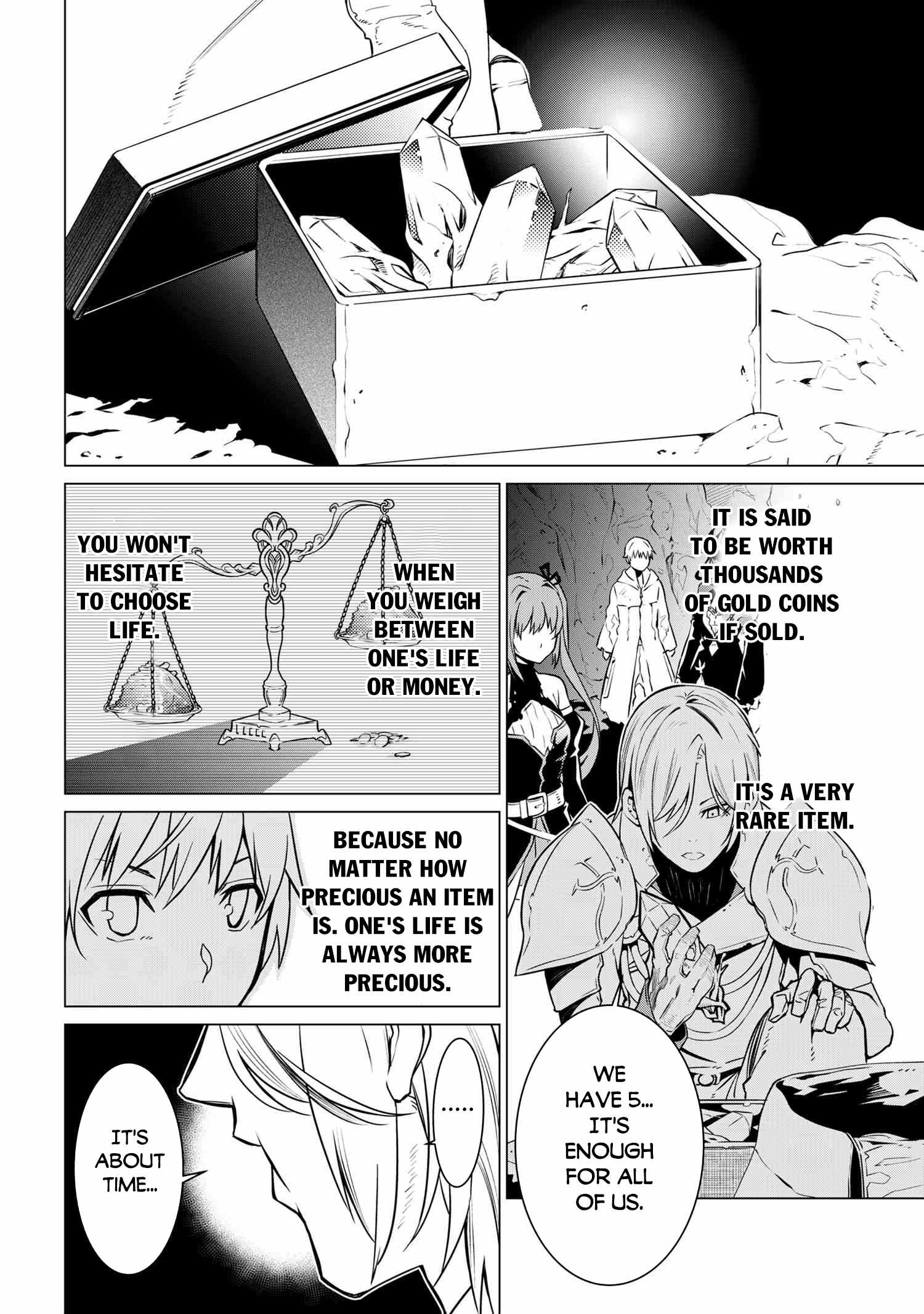 SSS Rank Dungeon De Knife Ichihon Tewatasare Tsuihou Sareta Hakuma Doushi Chapter 1 - Page 22