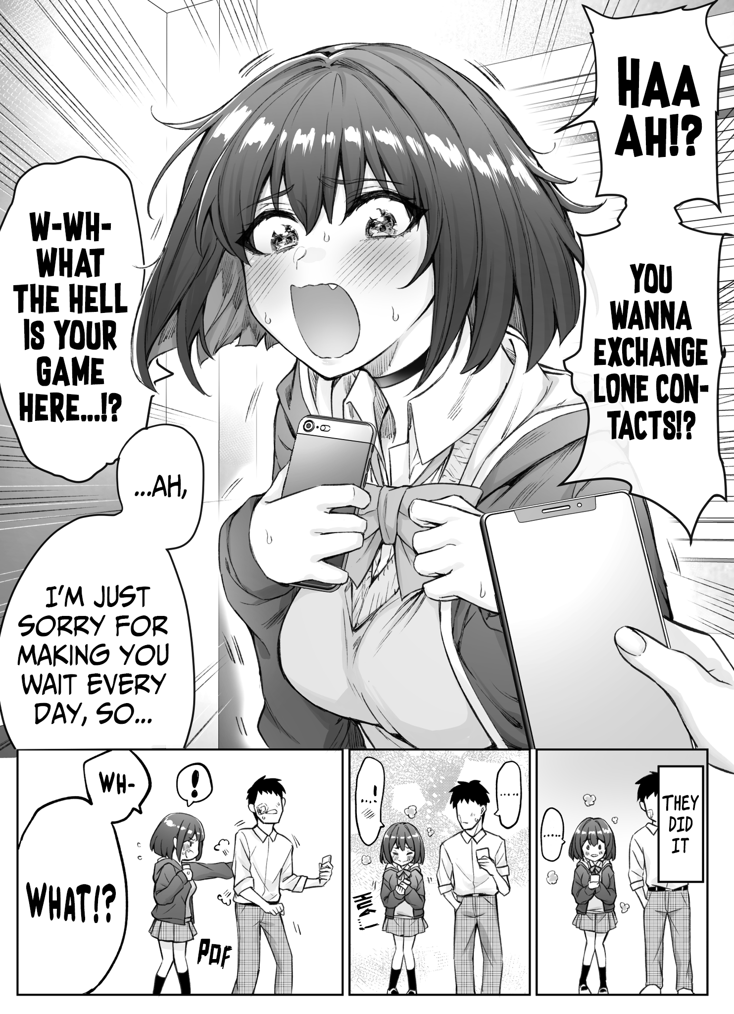 The Tsuntsuntsuntsuntsuntsun Tsuntsuntsuntsuntsundere Girl Getting Less And Less Tsun Day By Day Chapter 22 - Page 1