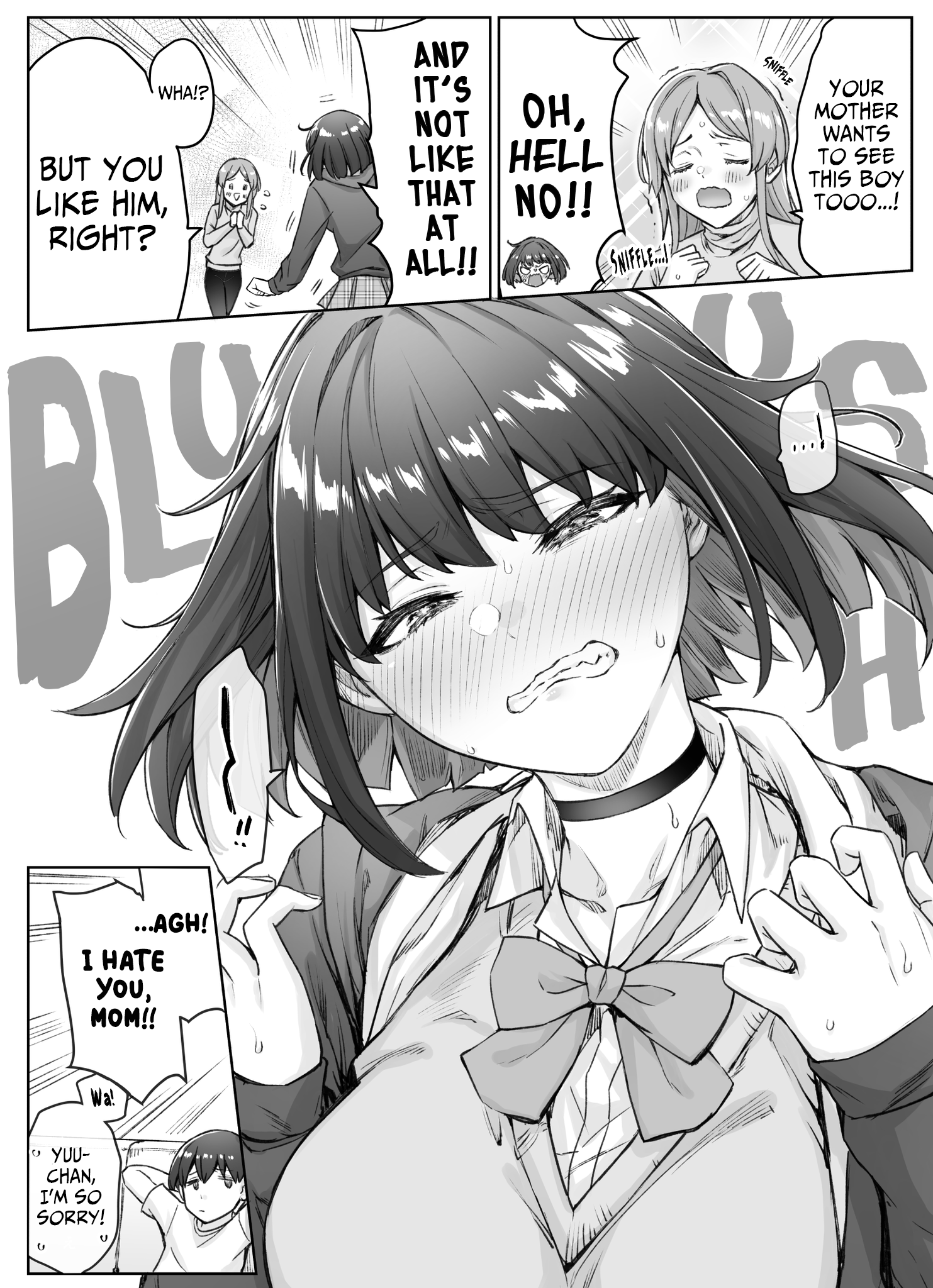 The Tsuntsuntsuntsuntsuntsun Tsuntsuntsuntsuntsundere Girl Getting Less And Less Tsun Day By Day Chapter 26 - Page 1