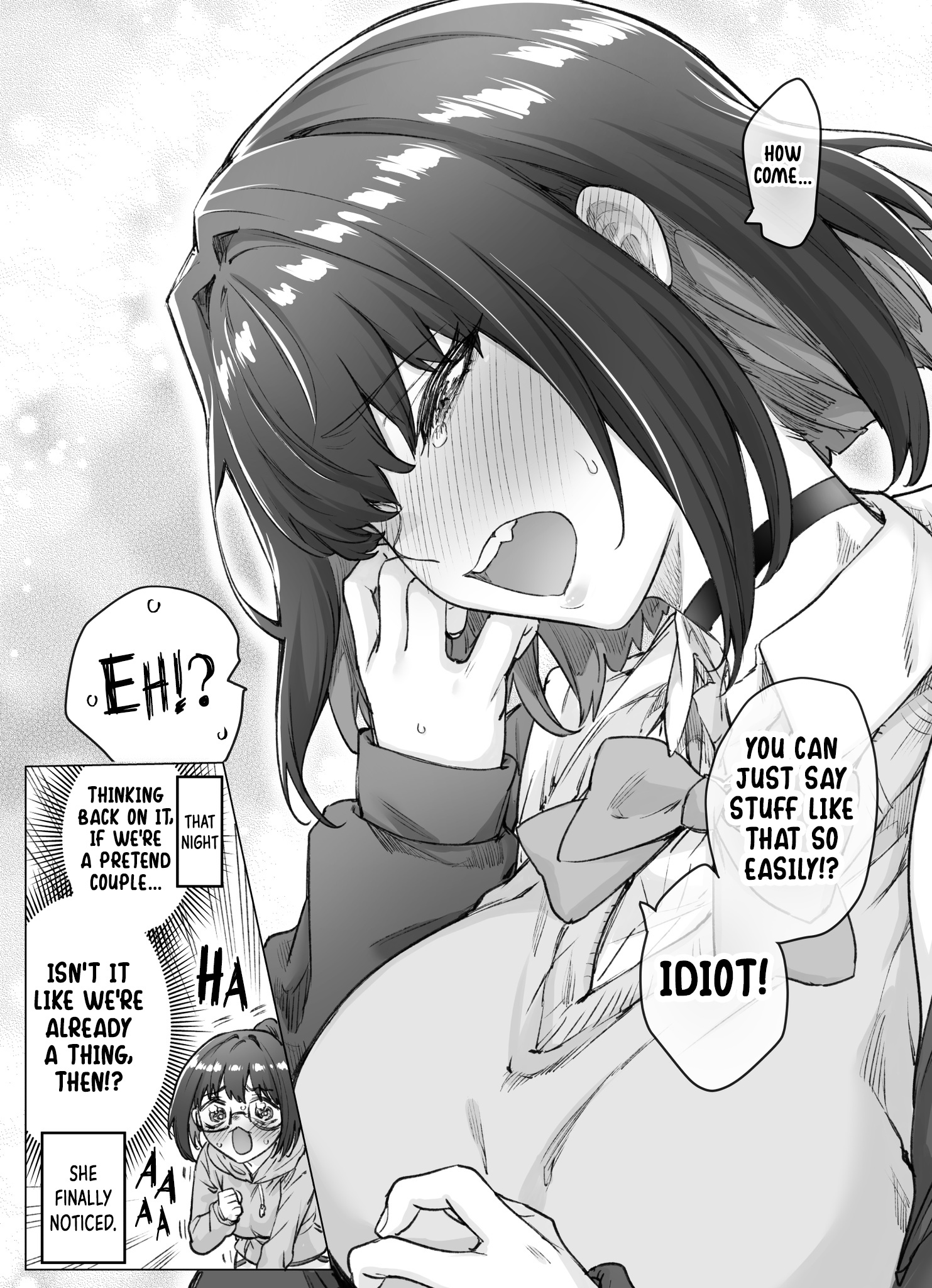 The Tsuntsuntsuntsuntsuntsun Tsuntsuntsuntsuntsundere Girl Getting Less And Less Tsun Day By Day Chapter 36 - Page 2