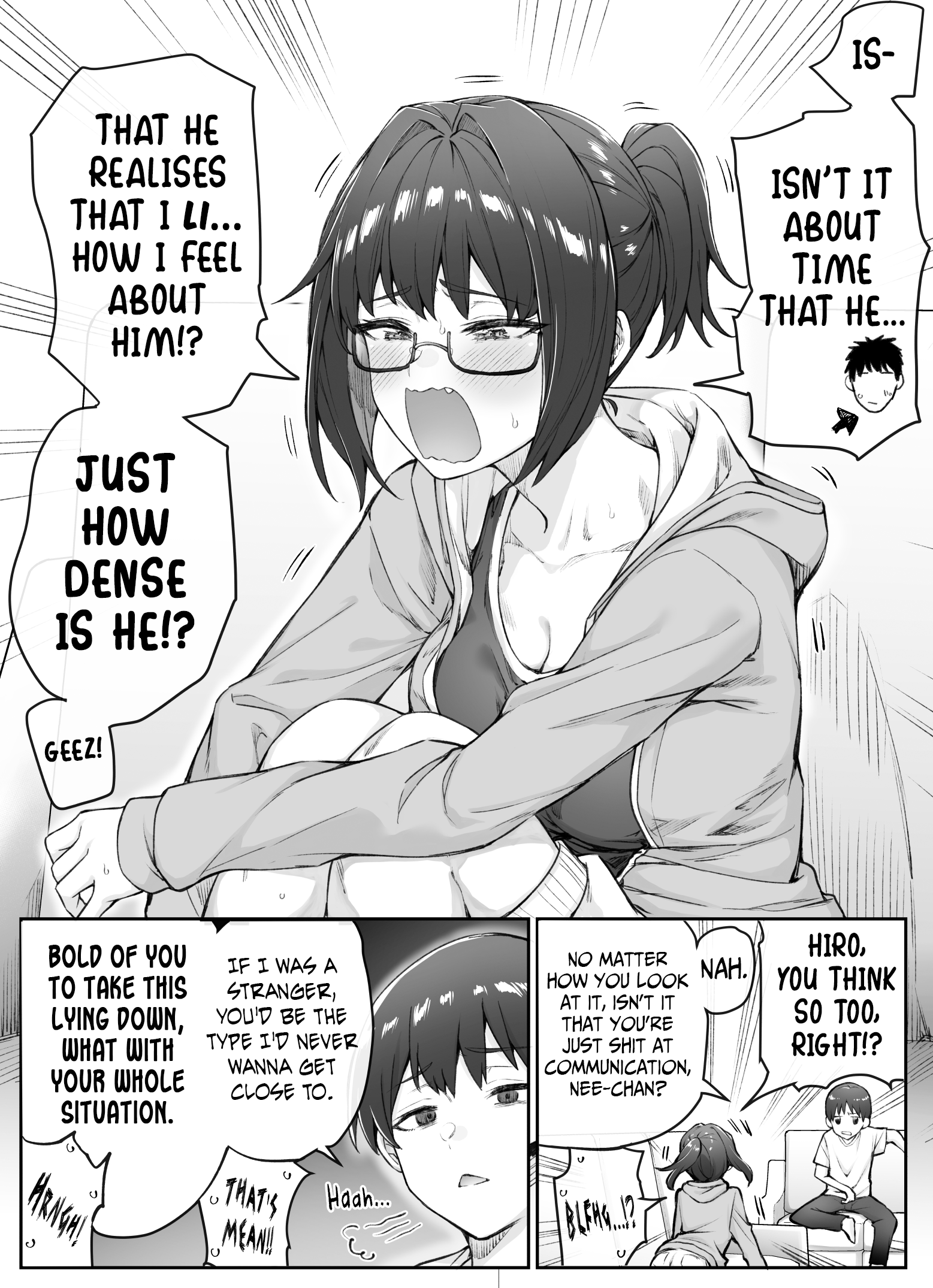 The Tsuntsuntsuntsuntsuntsun Tsuntsuntsuntsuntsundere Girl Getting Less And Less Tsun Day By Day Chapter 39 - Page 1