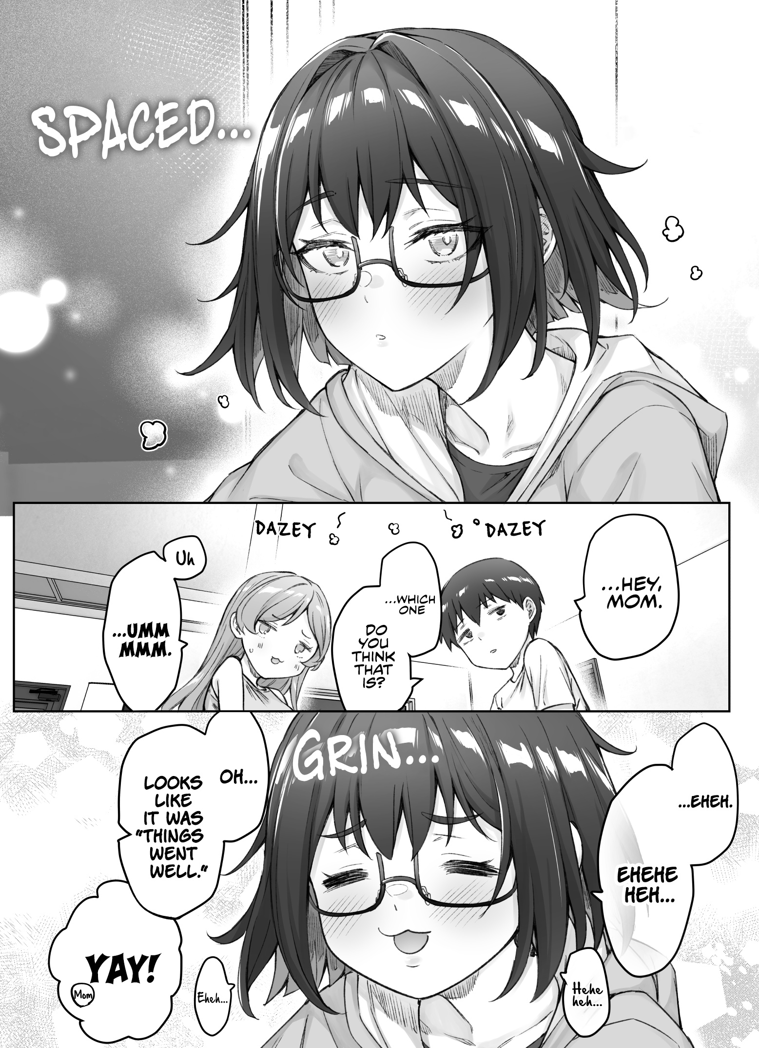 The Tsuntsuntsuntsuntsuntsun Tsuntsuntsuntsuntsundere Girl Getting Less And Less Tsun Day By Day Chapter 55 - Page 1