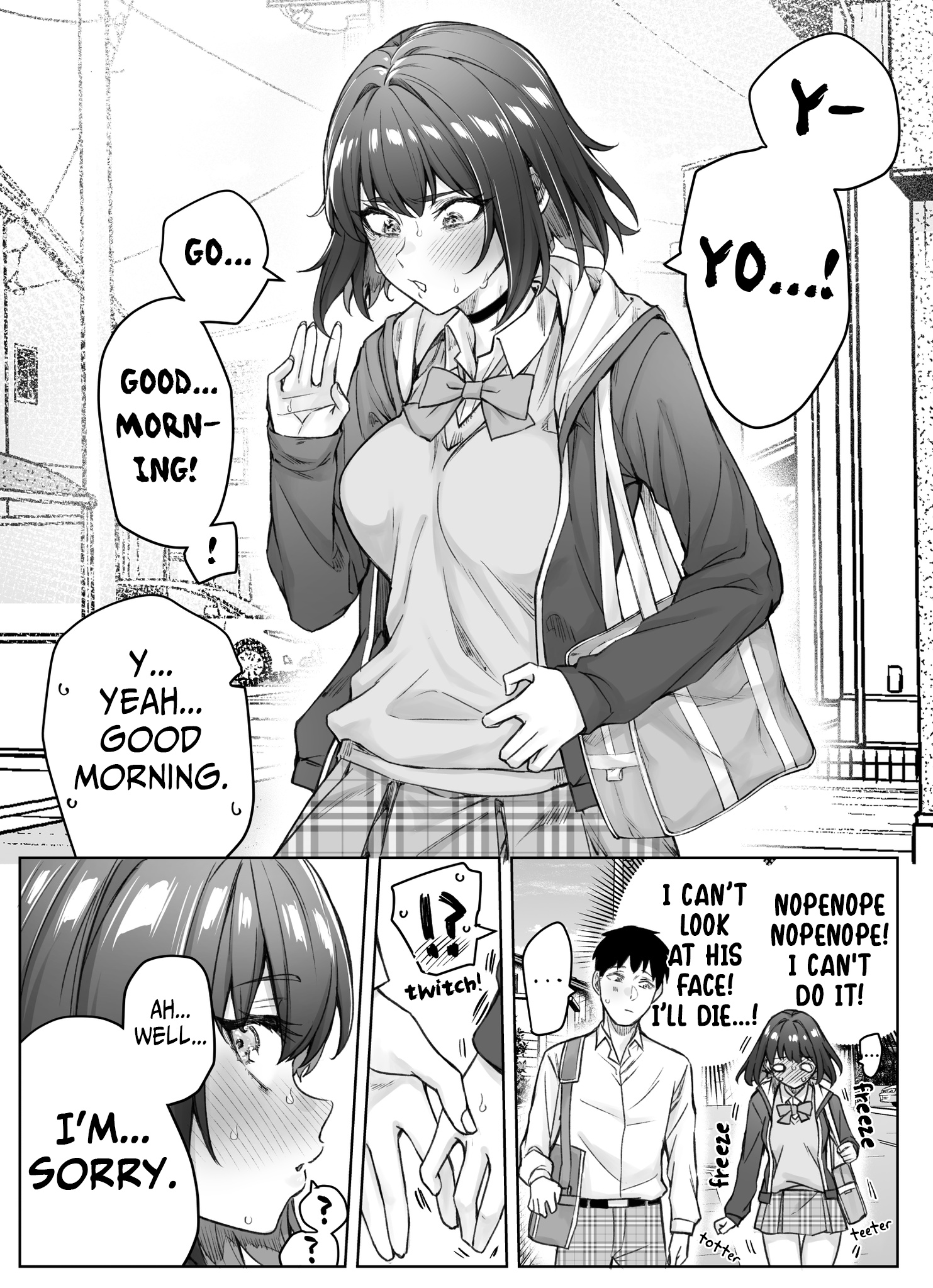 The Tsuntsuntsuntsuntsuntsun Tsuntsuntsuntsuntsundere Girl Getting Less And Less Tsun Day By Day Chapter 56 - Page 1