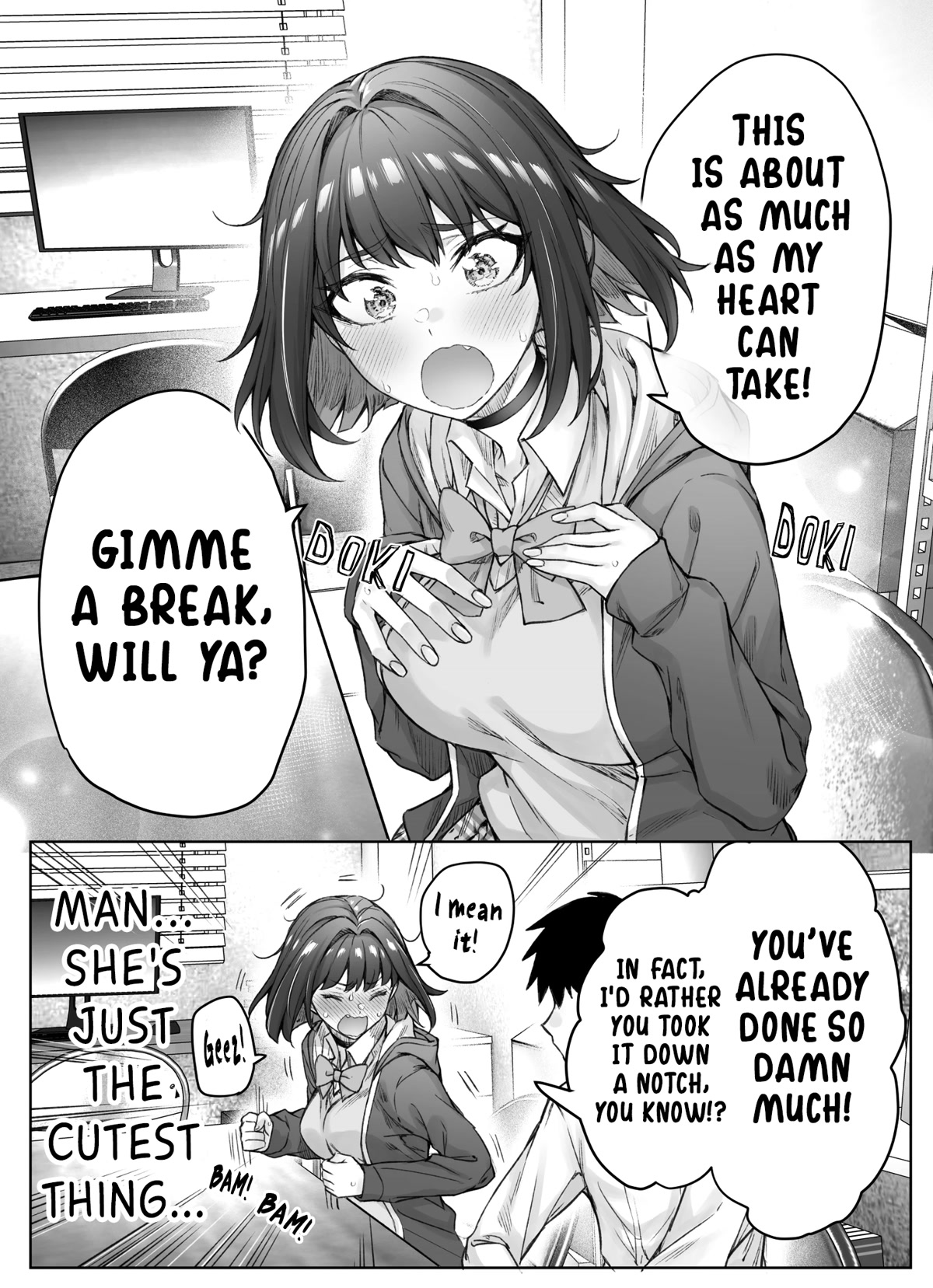 The Tsuntsuntsuntsuntsuntsun Tsuntsuntsuntsuntsundere Girl Getting Less And Less Tsun Day By Day Chapter 57 - Page 2