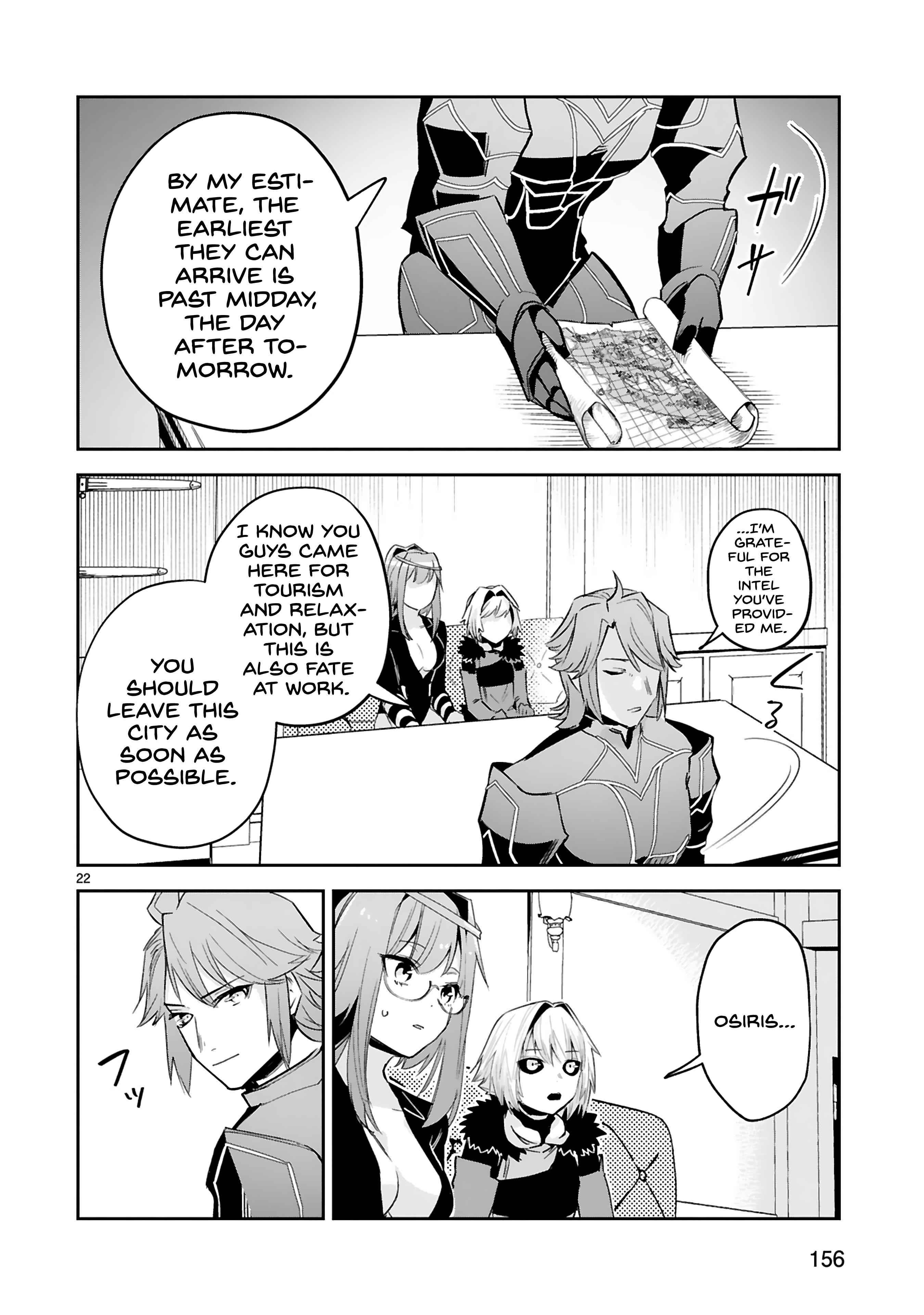 A Former Child Soldier Who Uses a Magic Sword Wants to Live with An Older Sister of a Former Enemy Executive Chapter 19 - Page 22