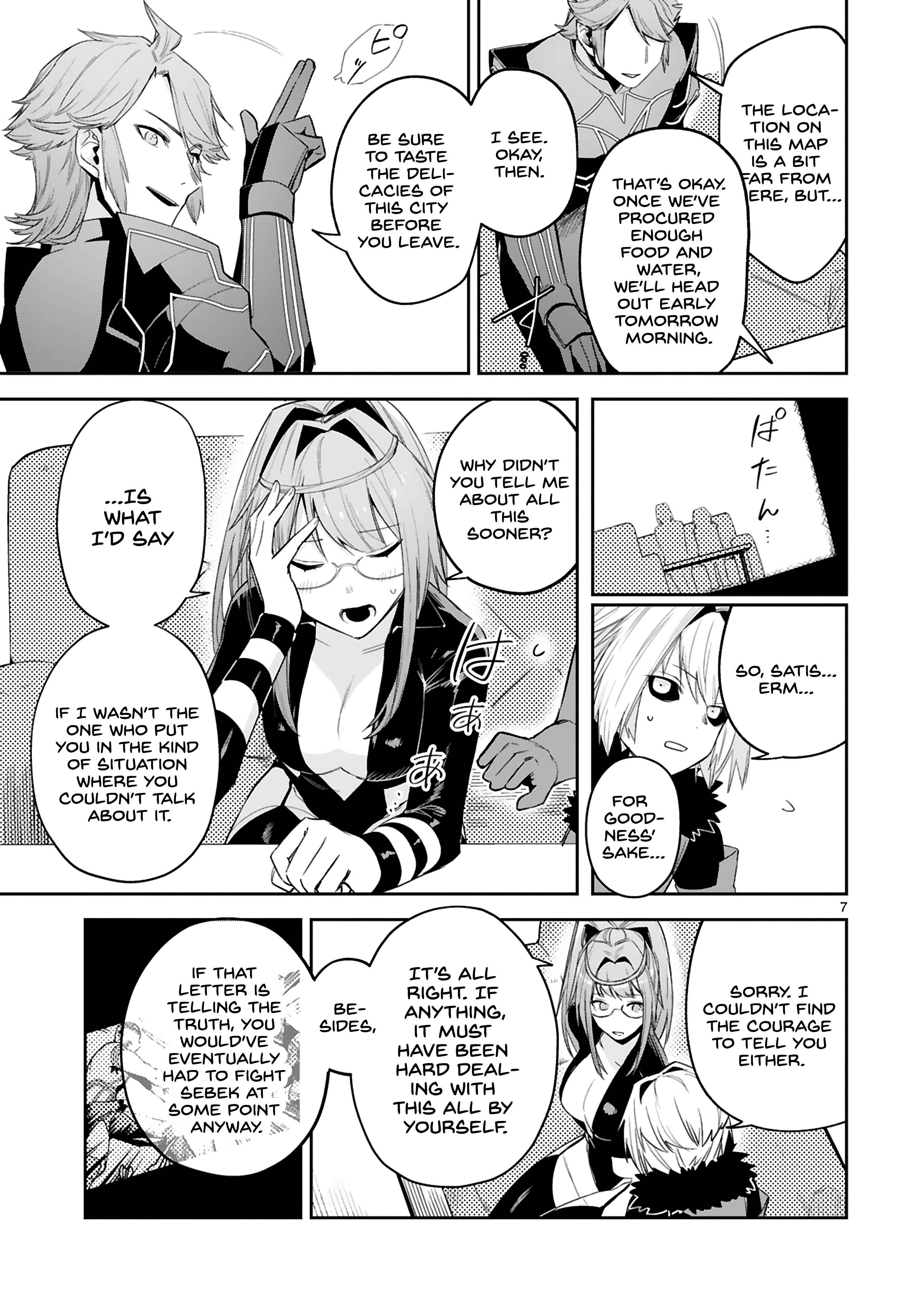 A Former Child Soldier Who Uses a Magic Sword Wants to Live with An Older Sister of a Former Enemy Executive Chapter 23 - Page 7