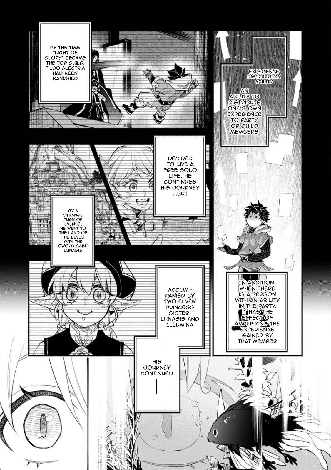 Experience Distribution Ability; Solo Life of the Strongest Point Gifter in a different world Chapter 11.1 - Page 1