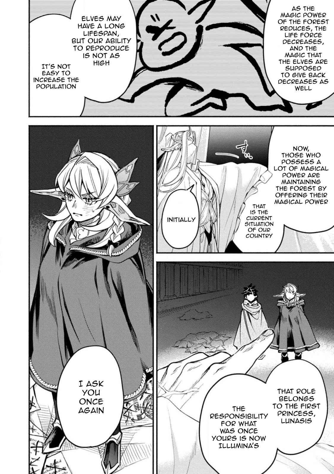 Experience Distribution Ability; Solo Life of the Strongest Point Gifter in a different world Chapter 6.3 - Page 4