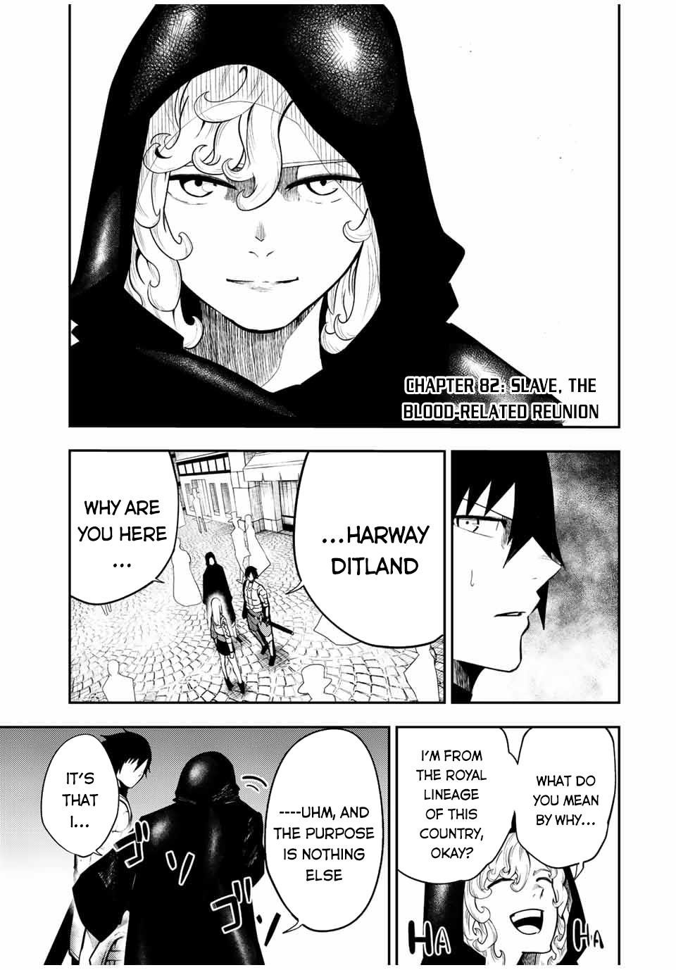 Dorei Tensei: Sono Dorei, Saikyou no Moto Ouji ni Tsuki Chapter 82 - Page 1