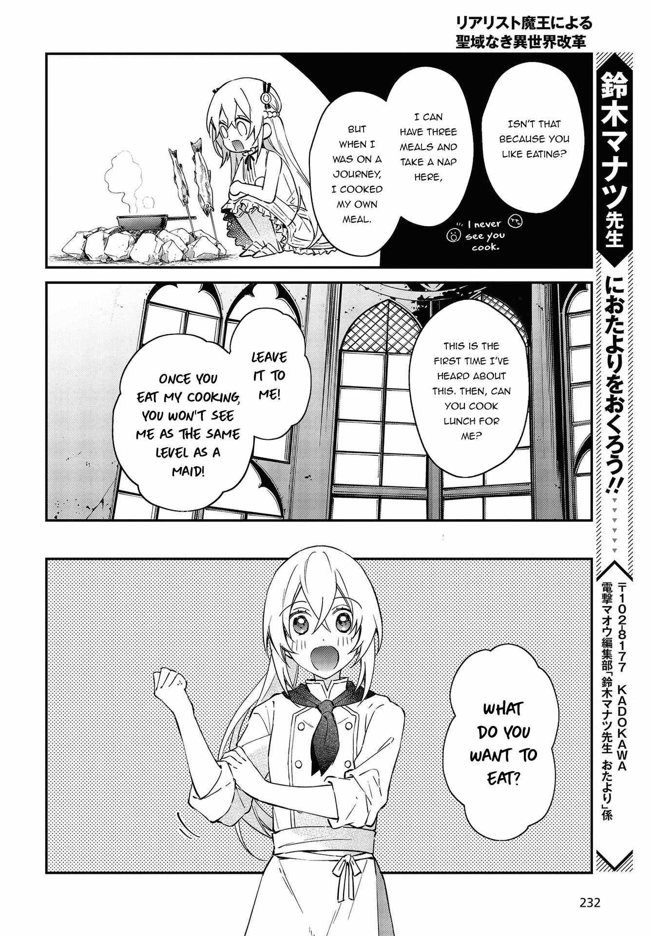 Realist Maou Niyoru Seiiki Naki Isekai Kaikaku Chapter 33 - Page 20