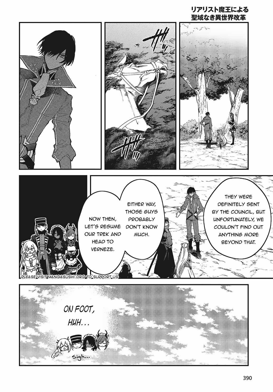 Realist Maou Niyoru Seiiki Naki Isekai Kaikaku Chapter 50 - Page 10