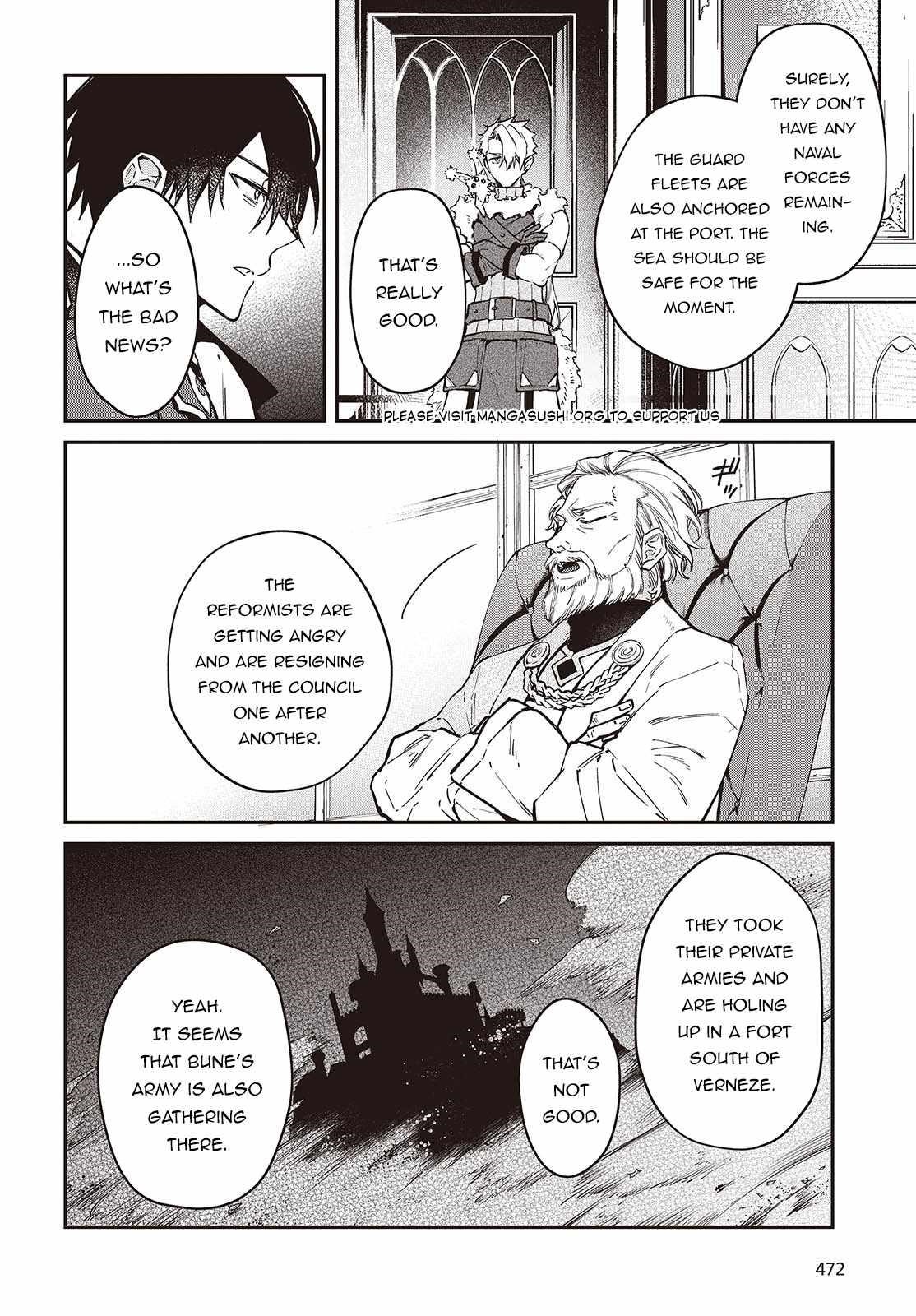 Realist Maou Niyoru Seiiki Naki Isekai Kaikaku Chapter 55 - Page 20