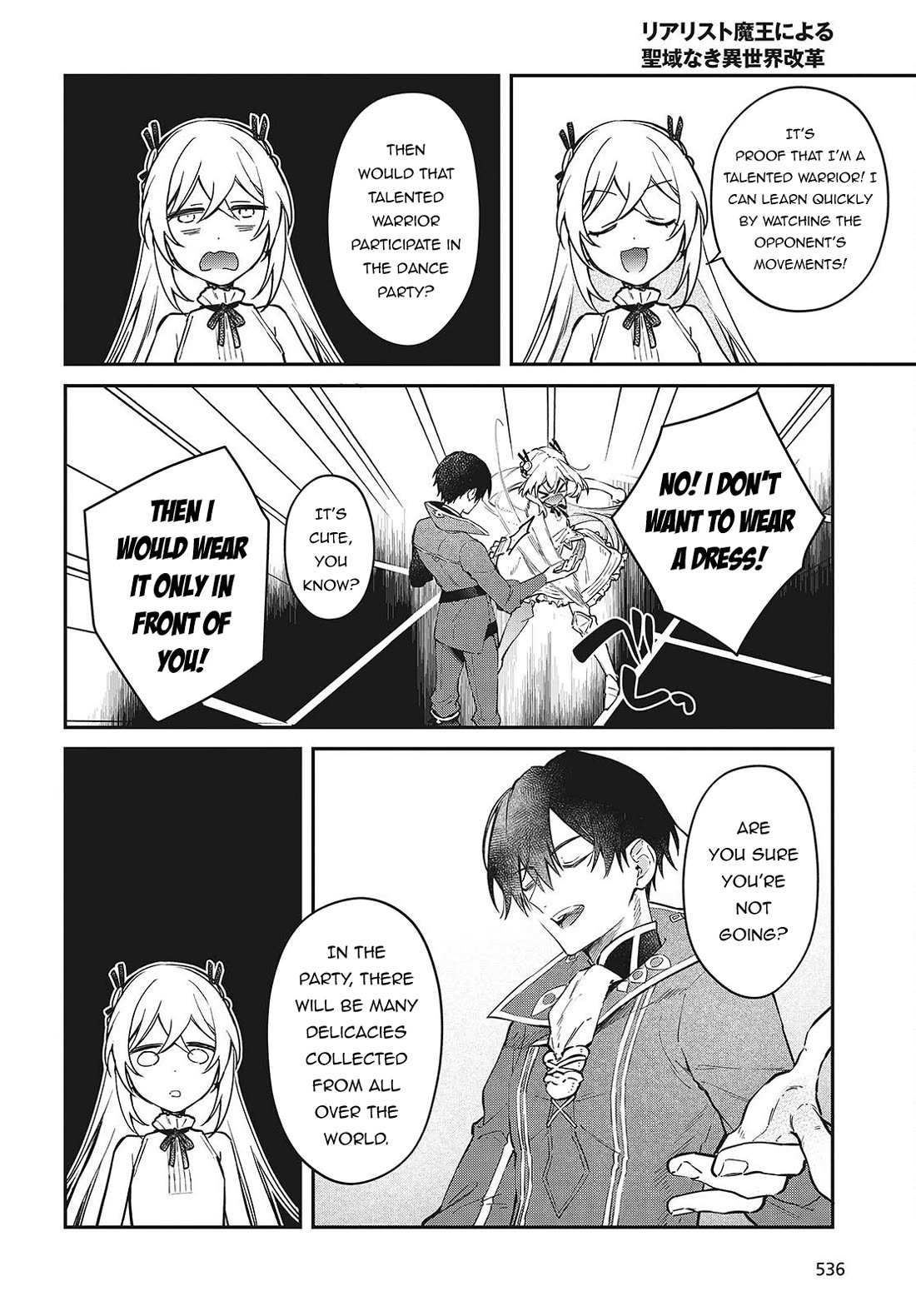 Realist Maou Niyoru Seiiki Naki Isekai Kaikaku Chapter 56 - Page 22