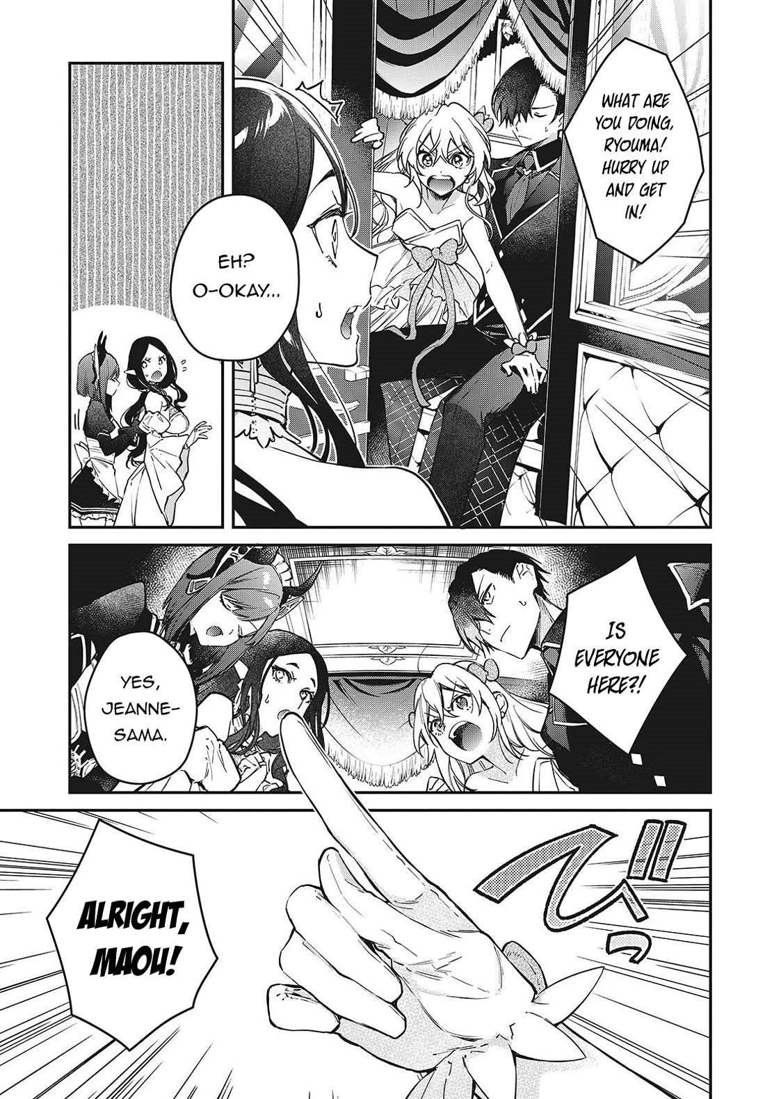 Realist Maou Niyoru Seiiki Naki Isekai Kaikaku Chapter 56 - Page 27