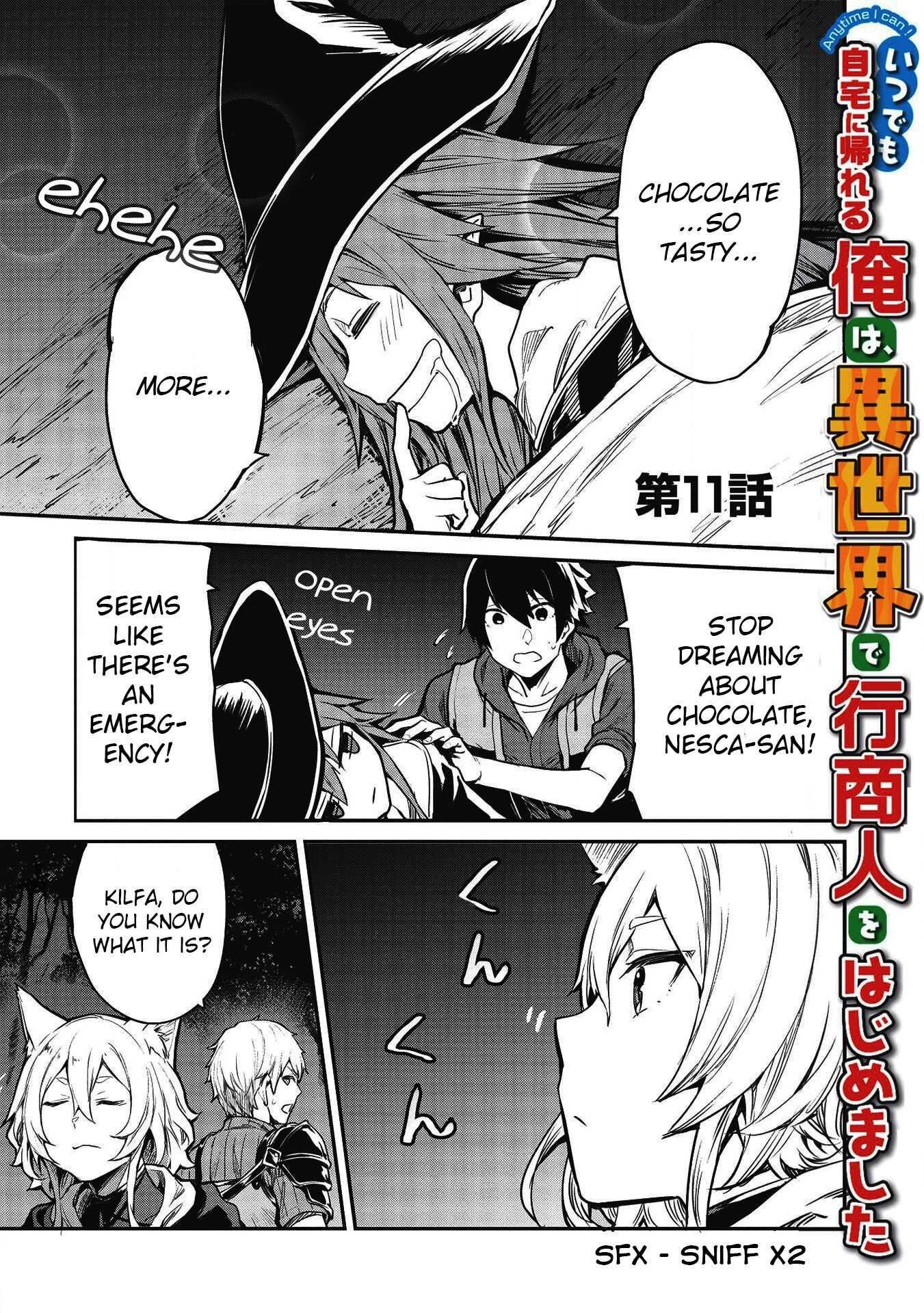 Itsudemo Jitaku Ni Kaerareru Ore Wa, Isekai De Gyoushounin O Hajimemashita Chapter 11 - Page 1