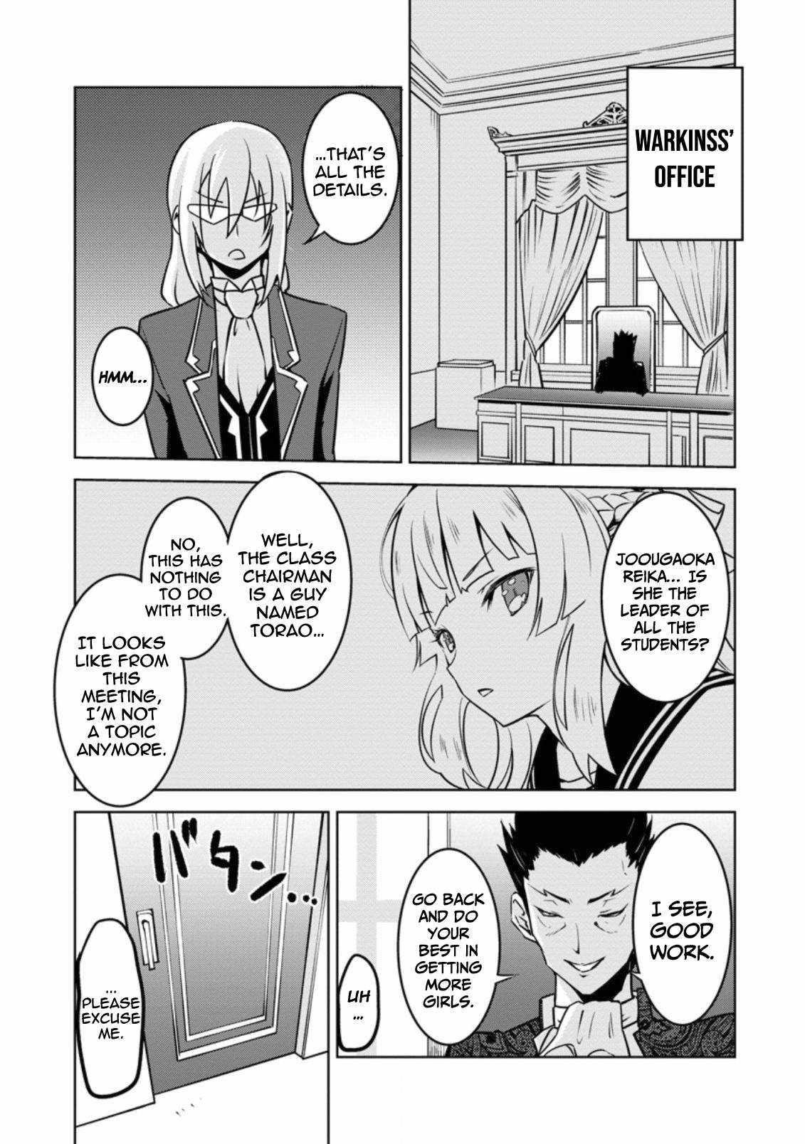 Because I was excluded out of the class transfer, I decided make a classmate harem Chapter 15 - Page 23