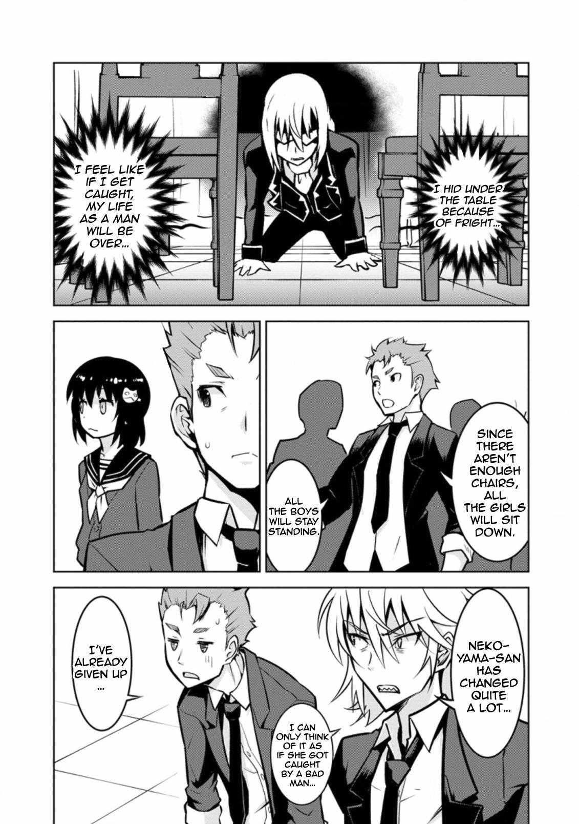 Because I was excluded out of the class transfer, I decided make a classmate harem Chapter 15 - Page 7