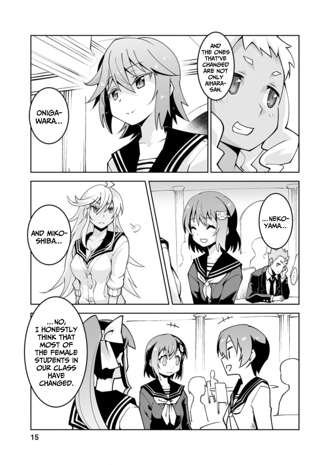 Because I was excluded out of the class transfer, I decided make a classmate harem Chapter 16 - Page 13