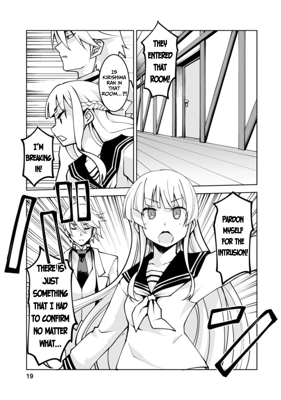 Because I was excluded out of the class transfer, I decided make a classmate harem Chapter 16 - Page 17